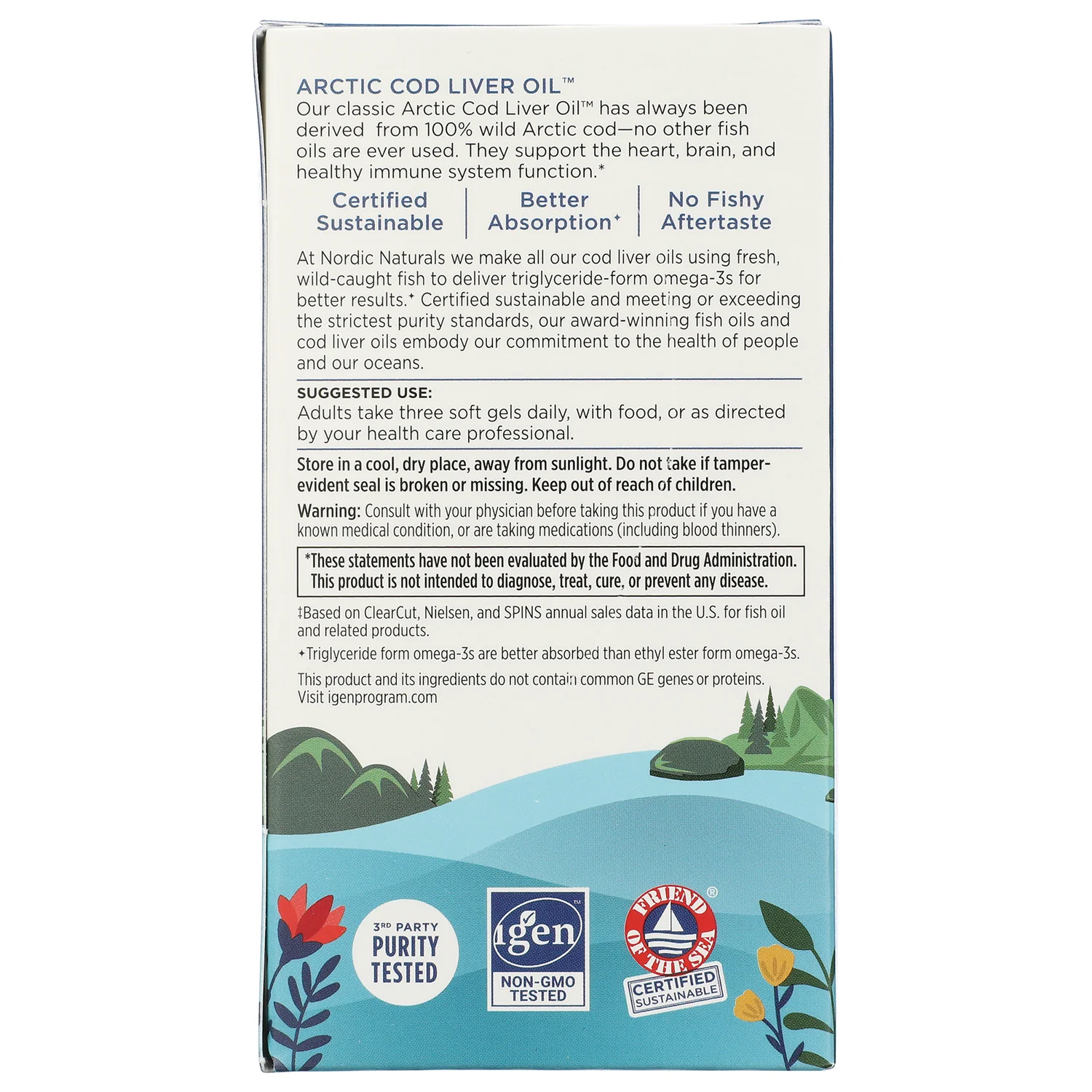 Arctic Cod Liver Oil - Lemon - Image 3