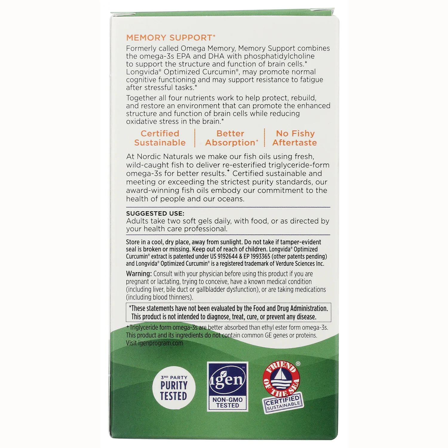 Memory Support Omega Blend - Image 3
