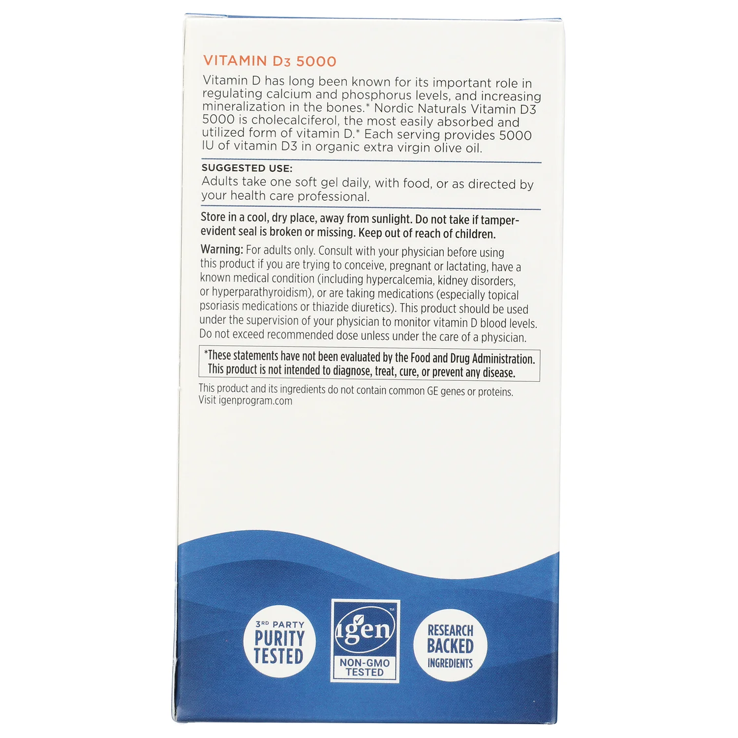 Vitamin D3 5000 - Orange - Image 3