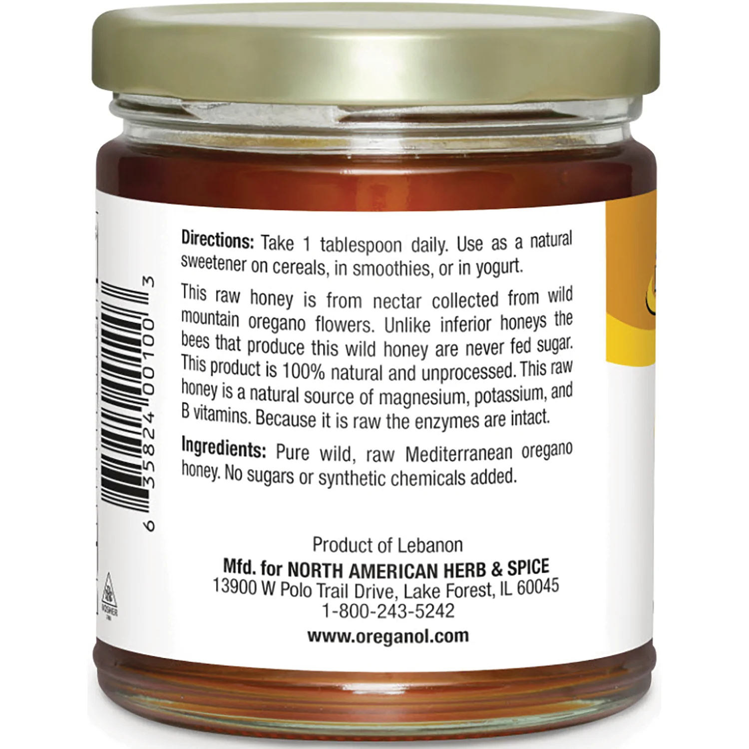 Raw & Wild Oregano Honey - Image 3