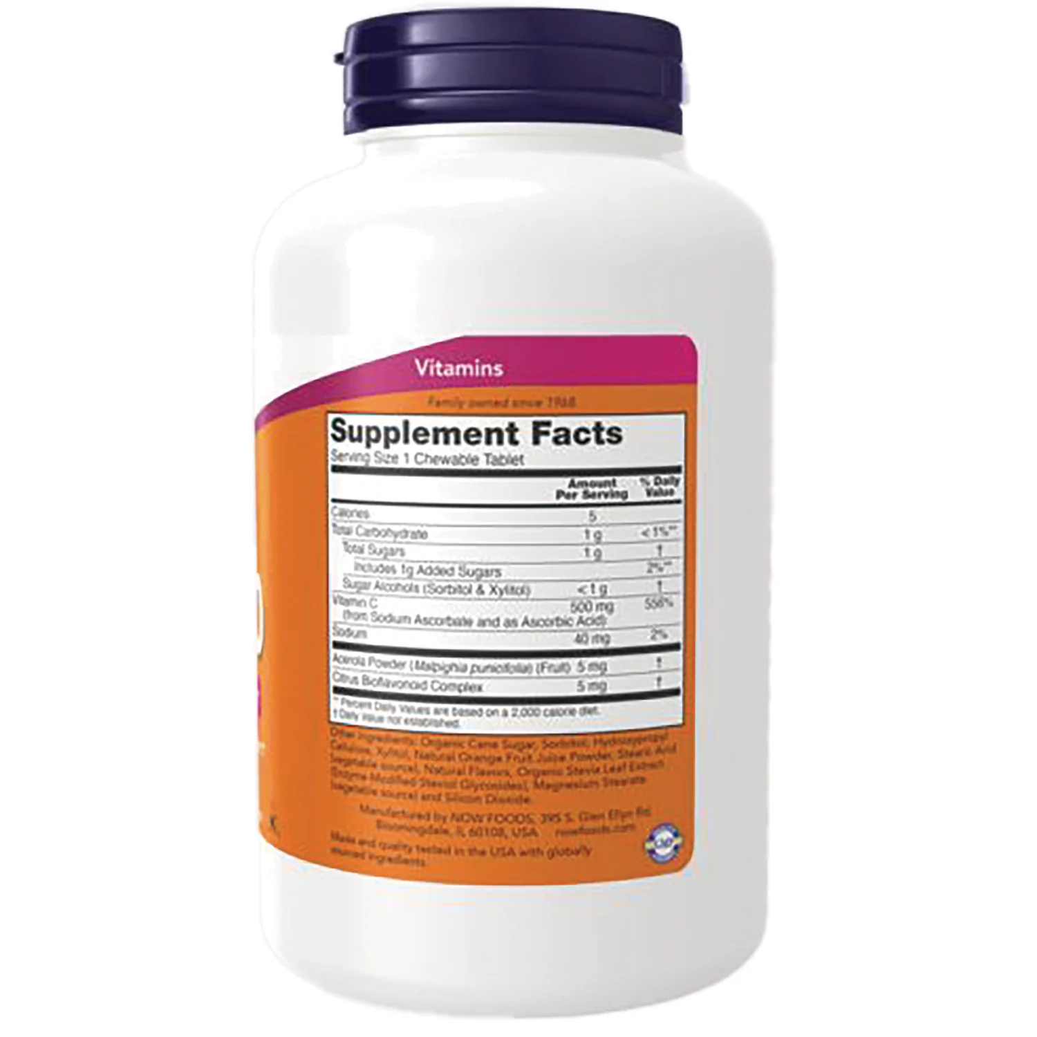 Chewable C-500 - Orange - Image 2