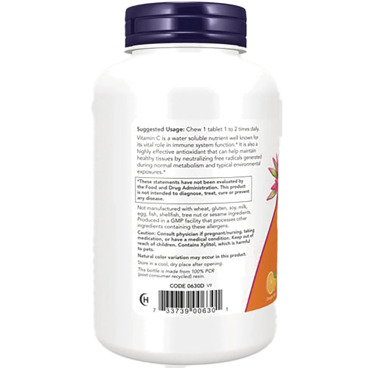 Chewable C-500 - Orange - Image 3