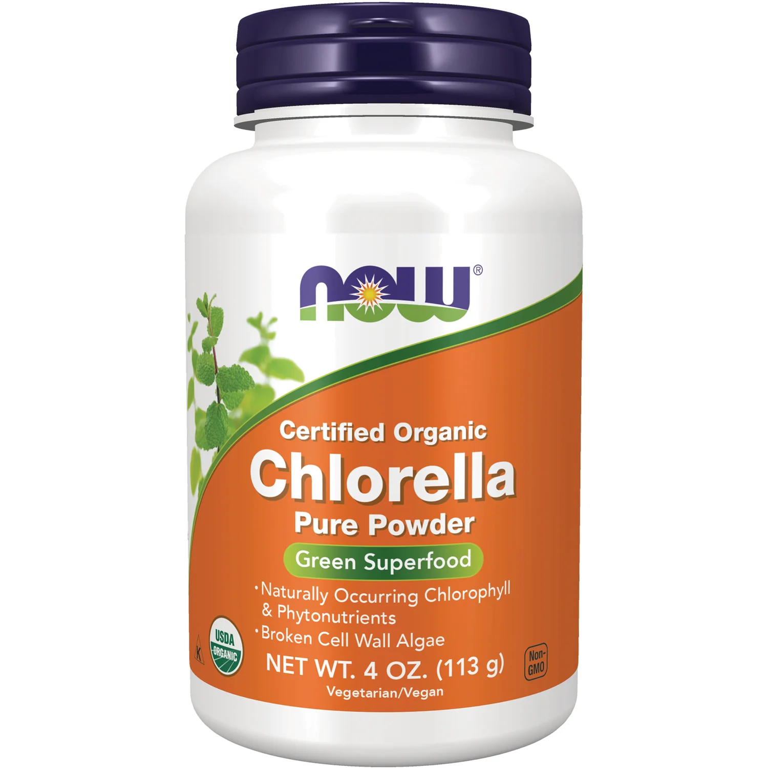 Certified Organic Chlorella Pure Powder