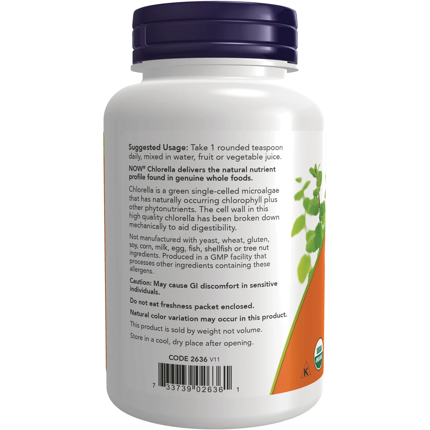 Certified Organic Chlorella Pure Powder - Image 3