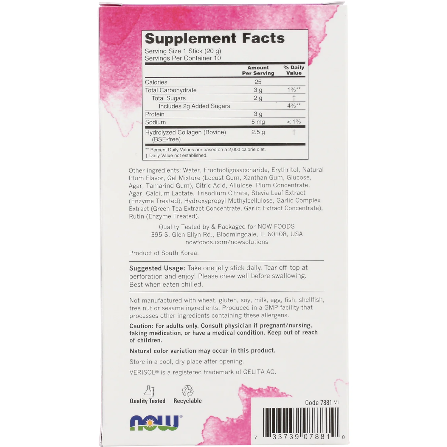 Collagen Jelly Beauty Complex - Sweet Plum - Image 2