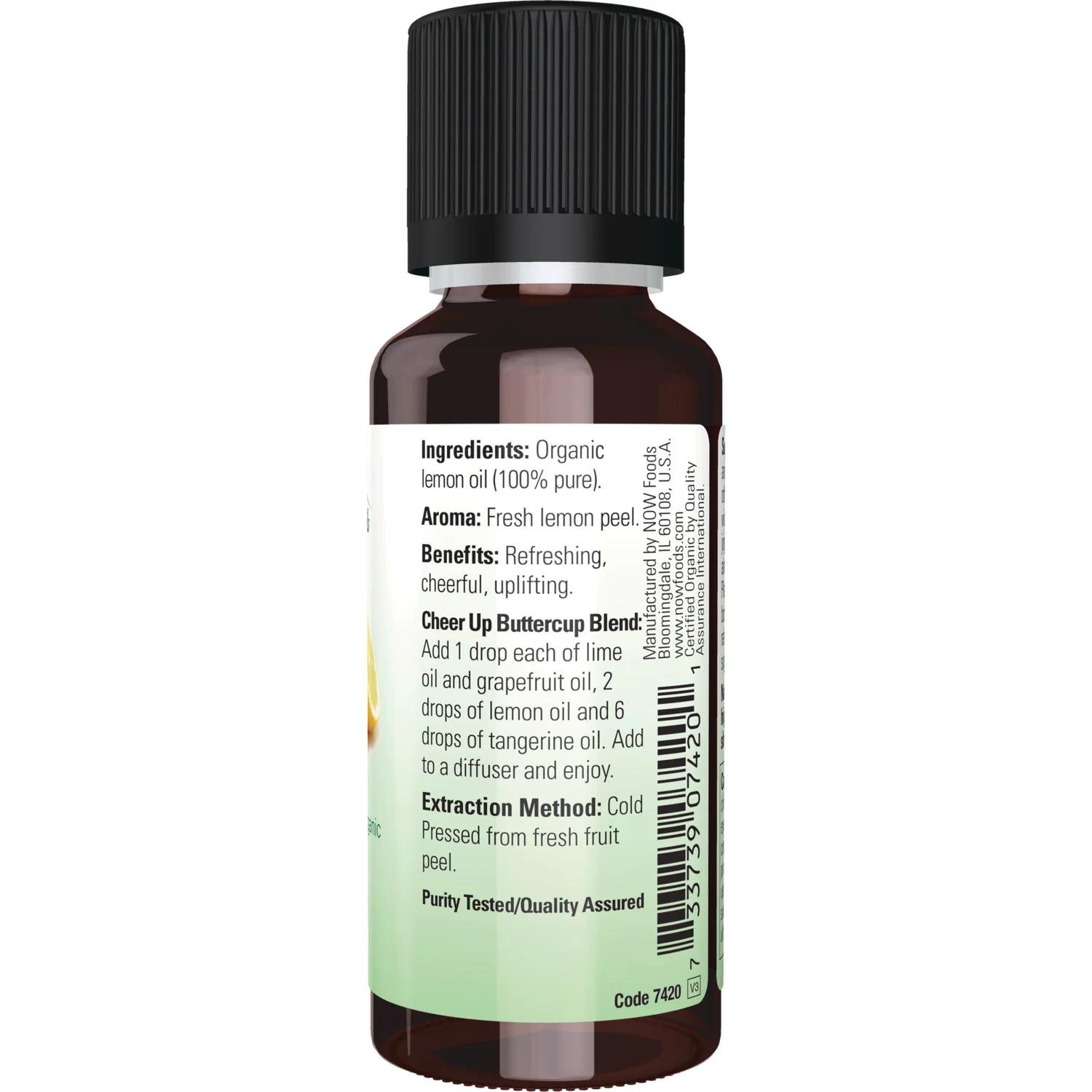 Certified Organic Lemon Oil - Image 2