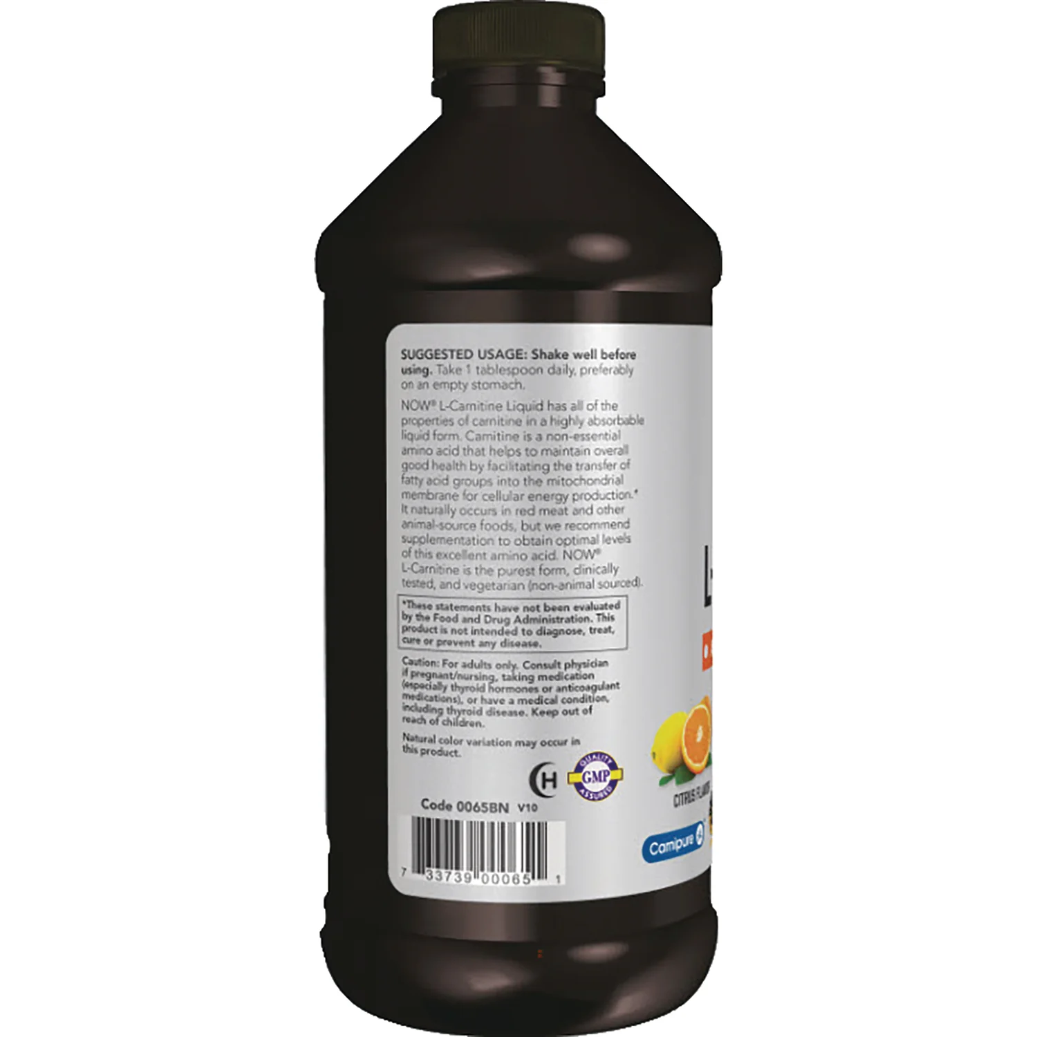 Liquid L-Carnitine - Citrus - Image 3