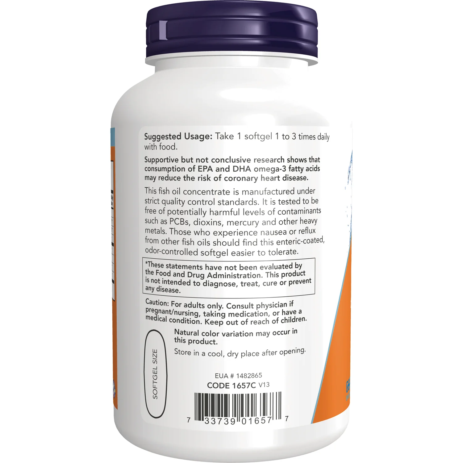 Molecularly Distilled Omega-3 - Odor Controlled - Image 3