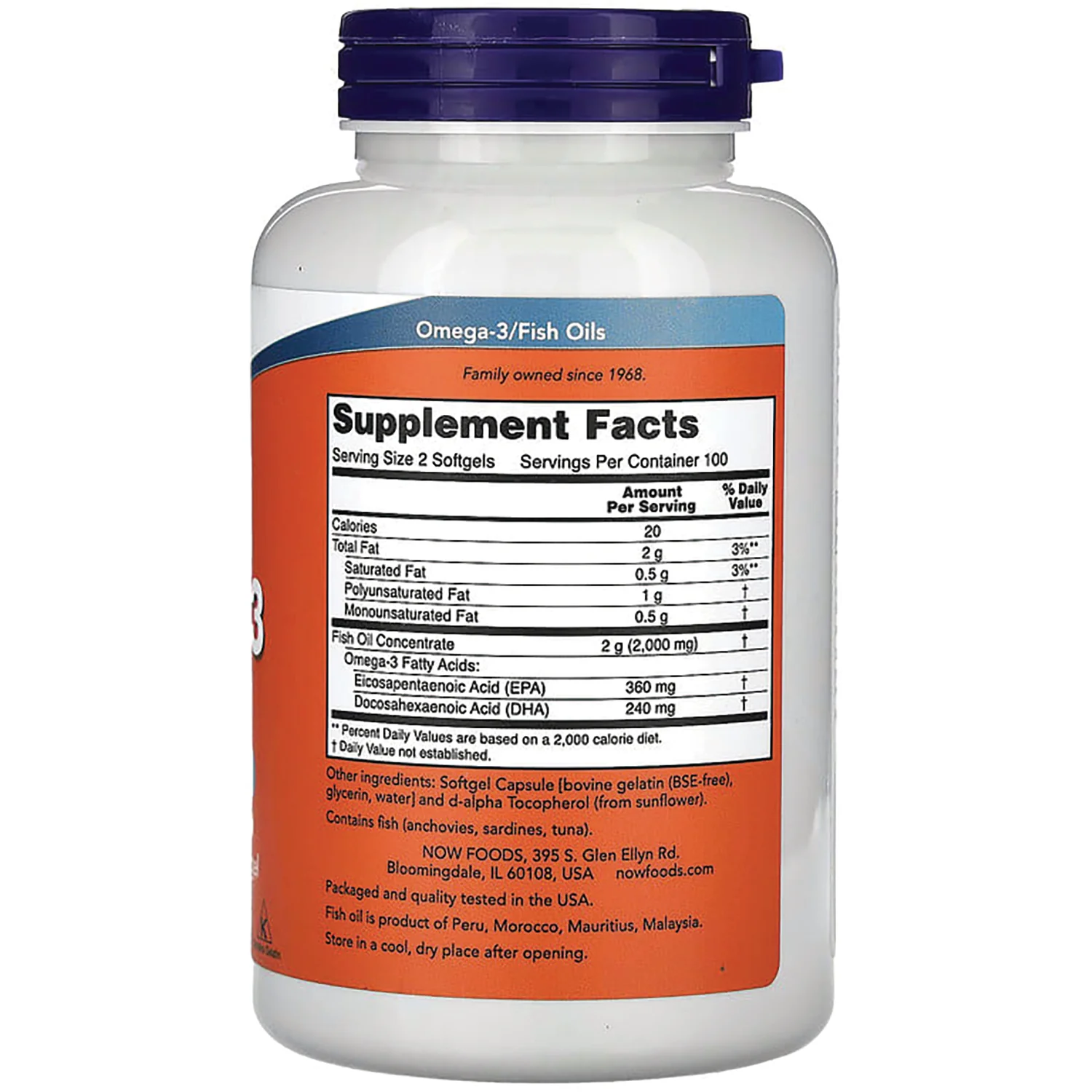 Molecularly Distilled Omega-3 Fish Oil - Image 2