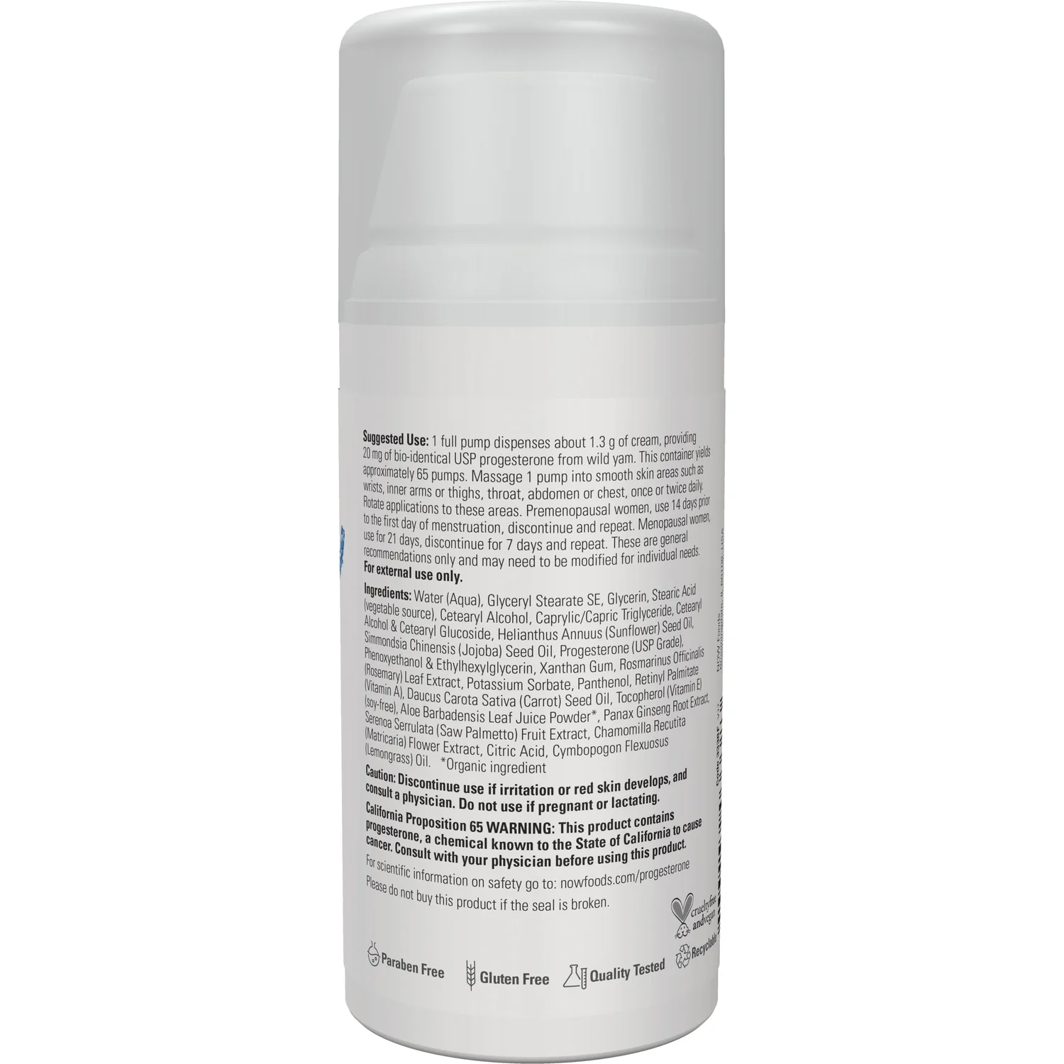 Progesterone from Wild Yam - Unscented - Image 2
