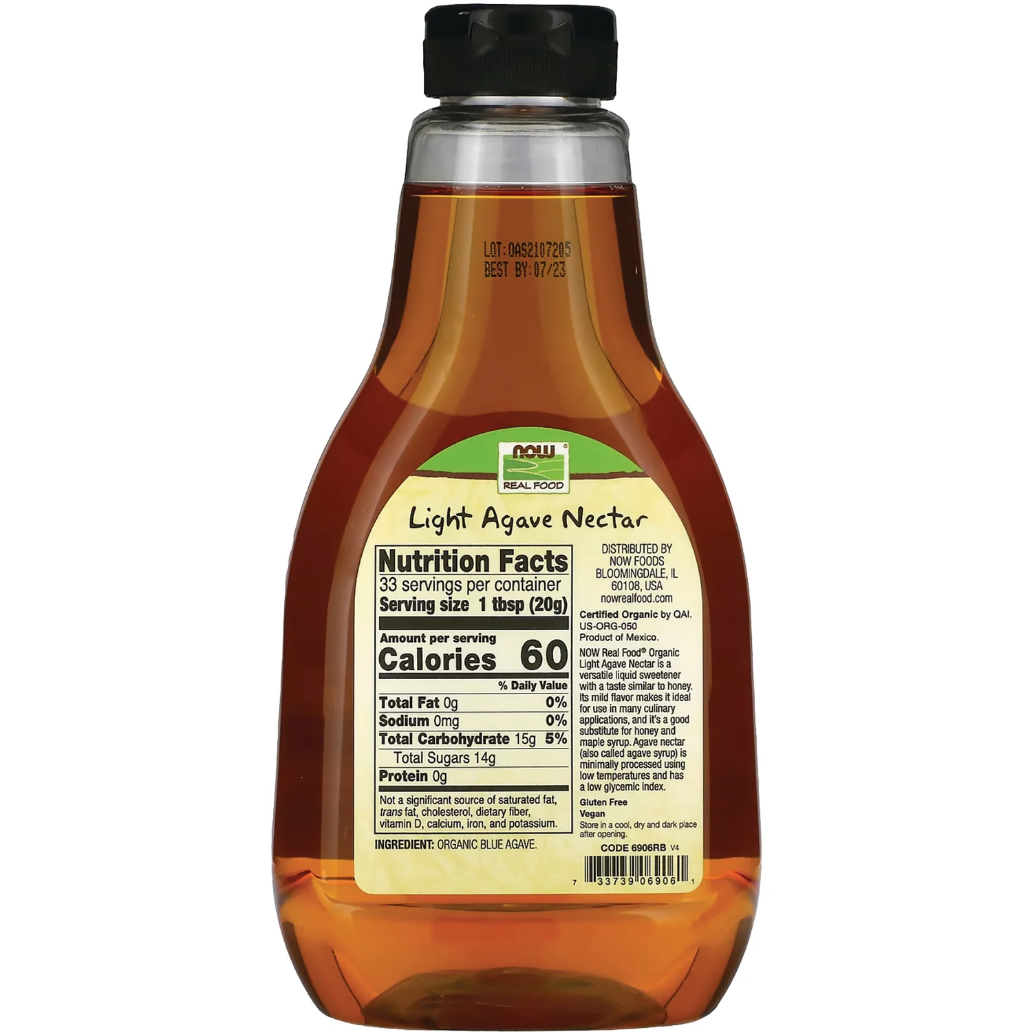 Organic Agave Nectar - Light - Image 2