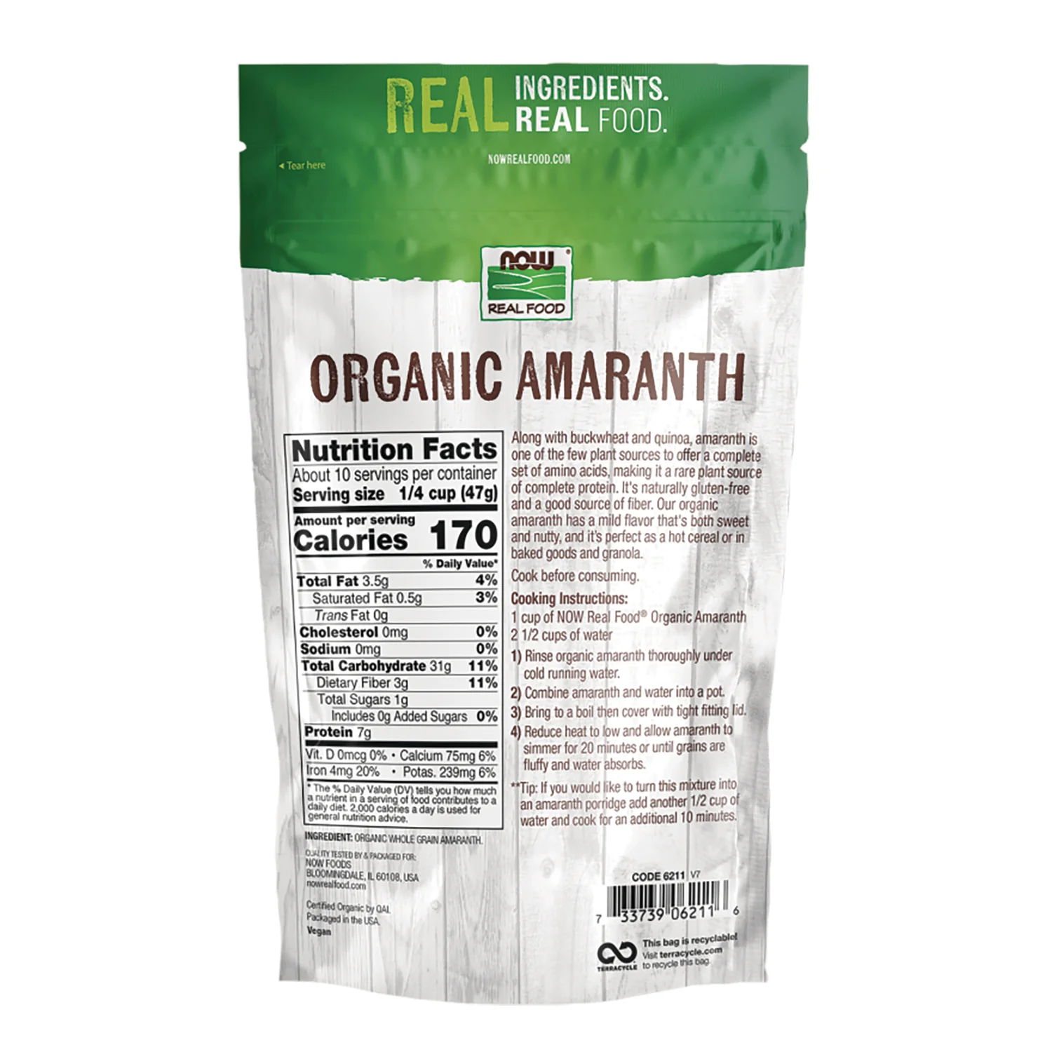 Organic Amaranth Whole Grain - Image 2