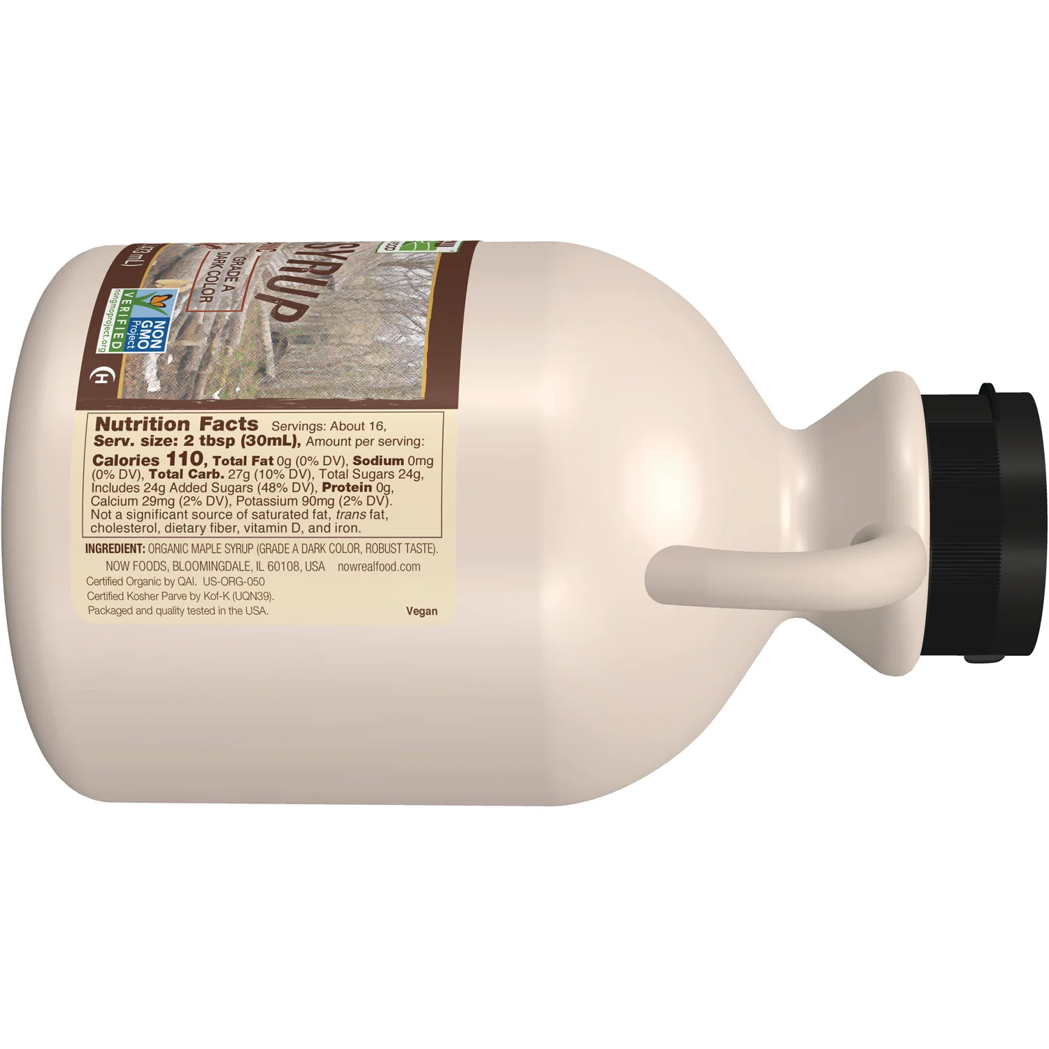 Organic Maple Syrup - Grade A Dark Color - Image 2