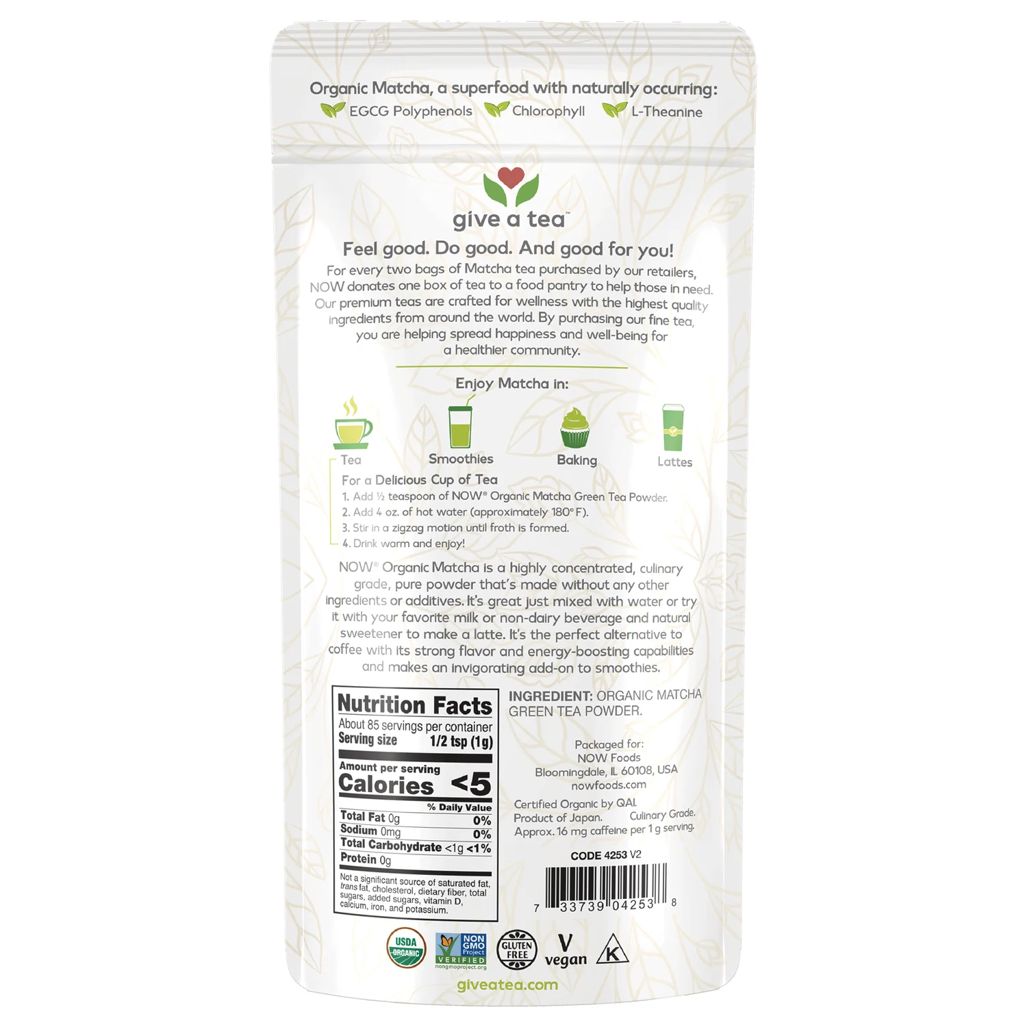 Organic Matcha Green Tea Powder - Image 2