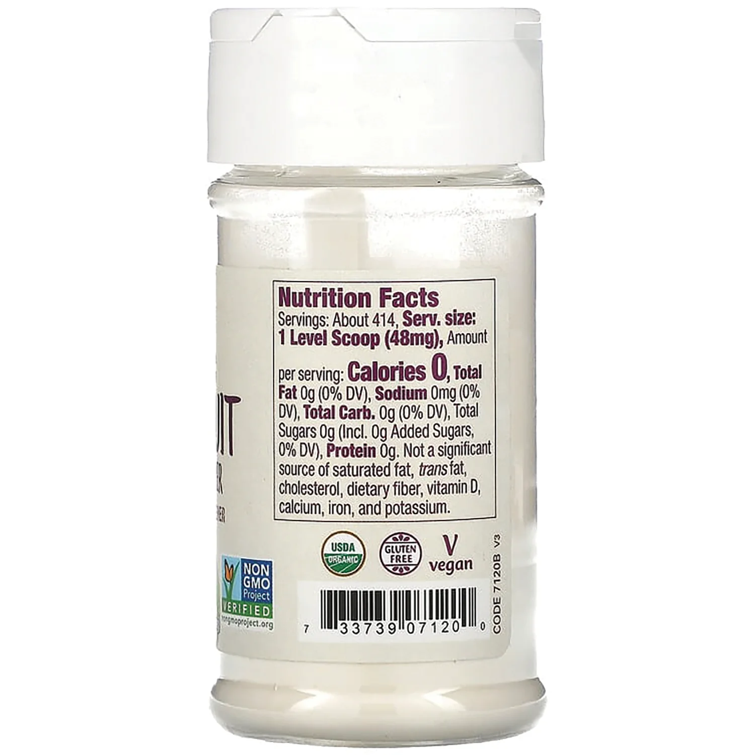 Organic Monk Fruit Extract Powder - Image 2