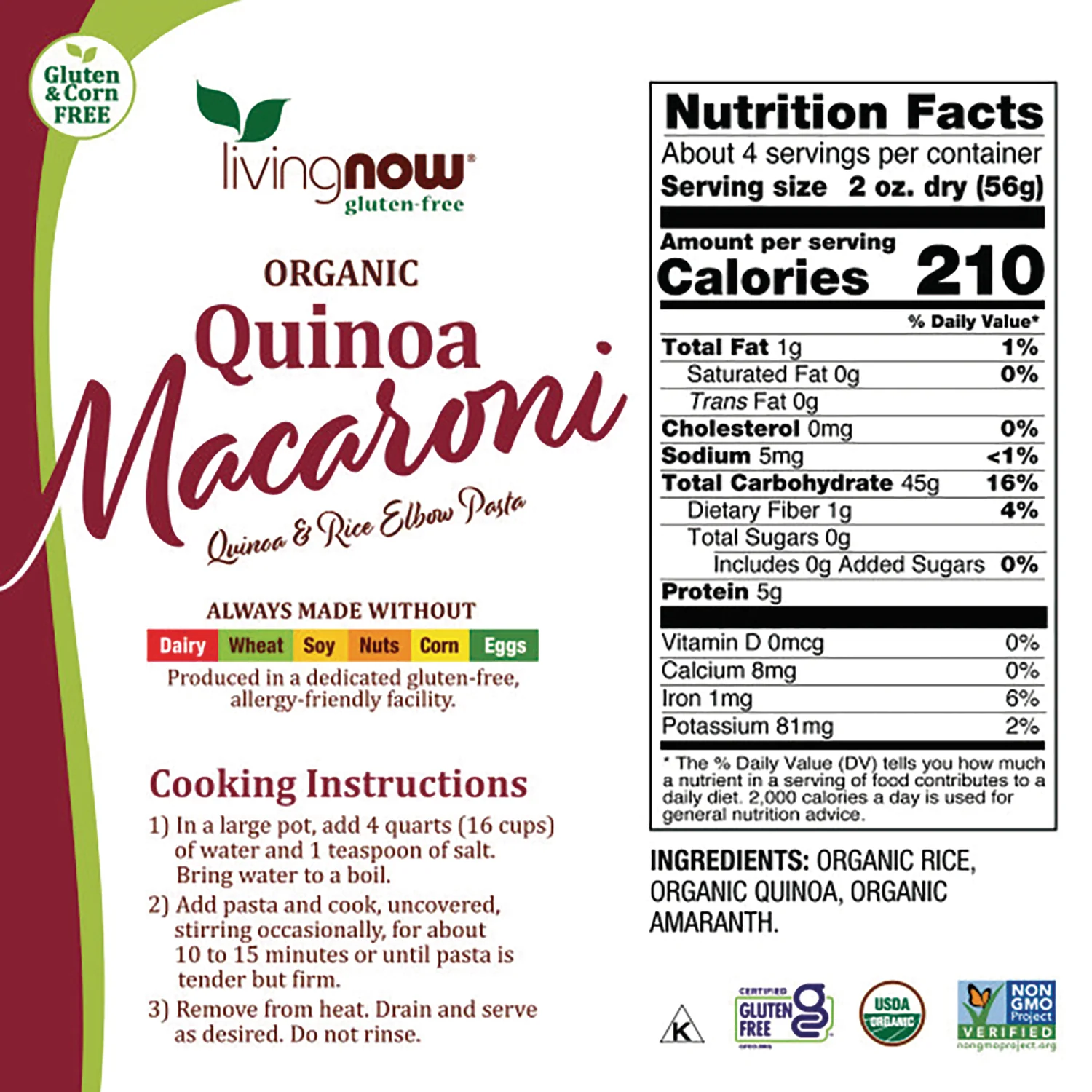 Organic Quinoa Macaroni - Image 2
