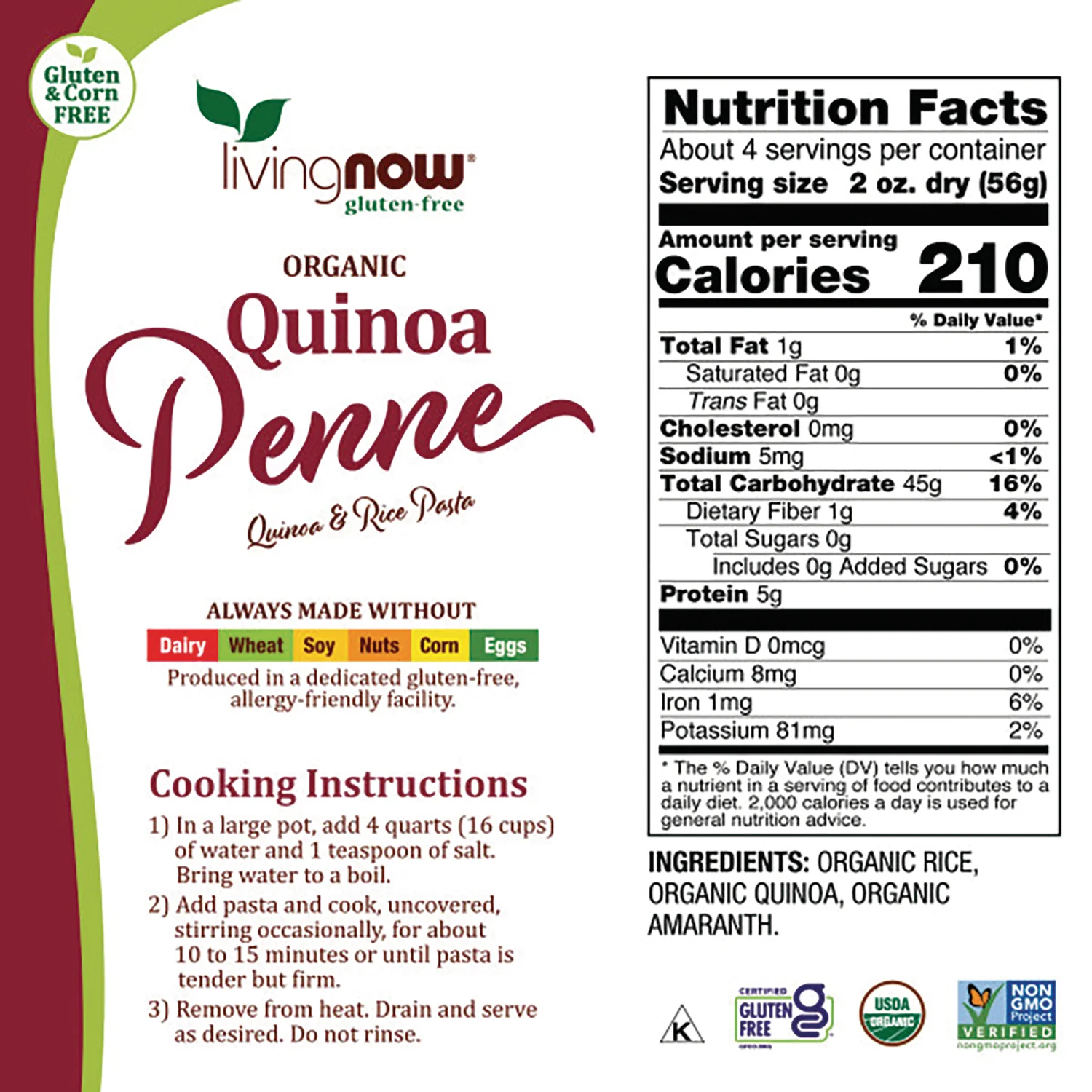 Organic Quinoa Penne - Image 2