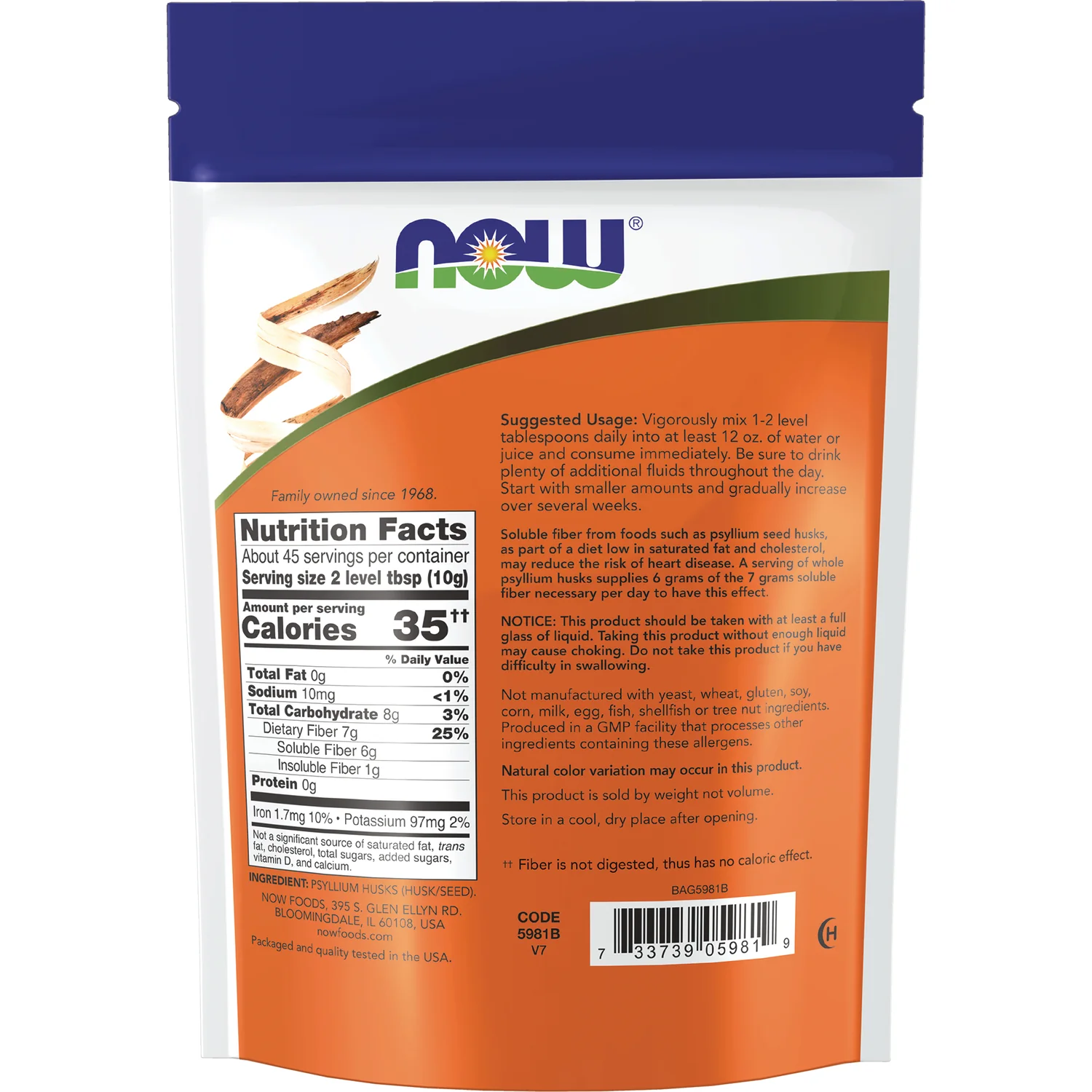 Whole Psyllium Husks - Image 2