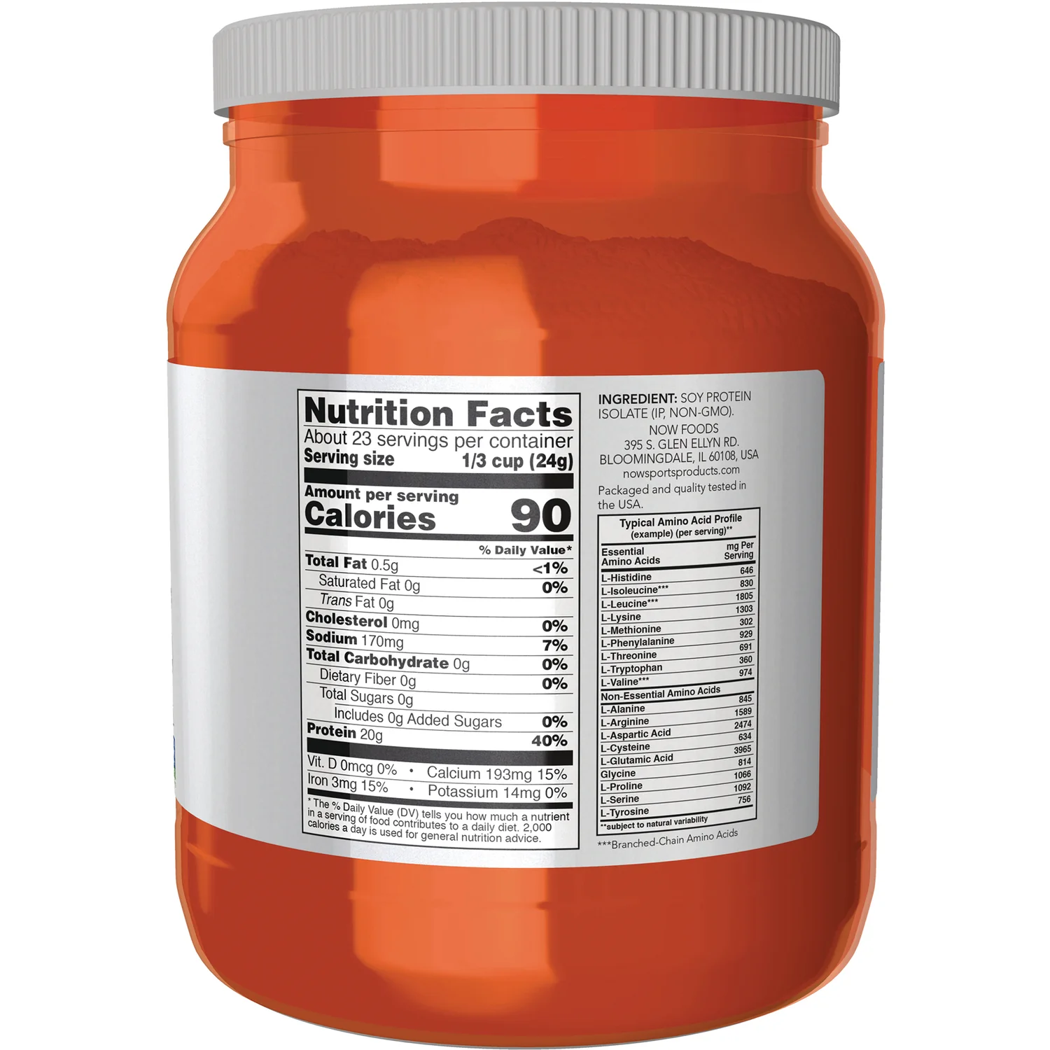 Soy Protein Isolate - Pure Unflavored - Image 2
