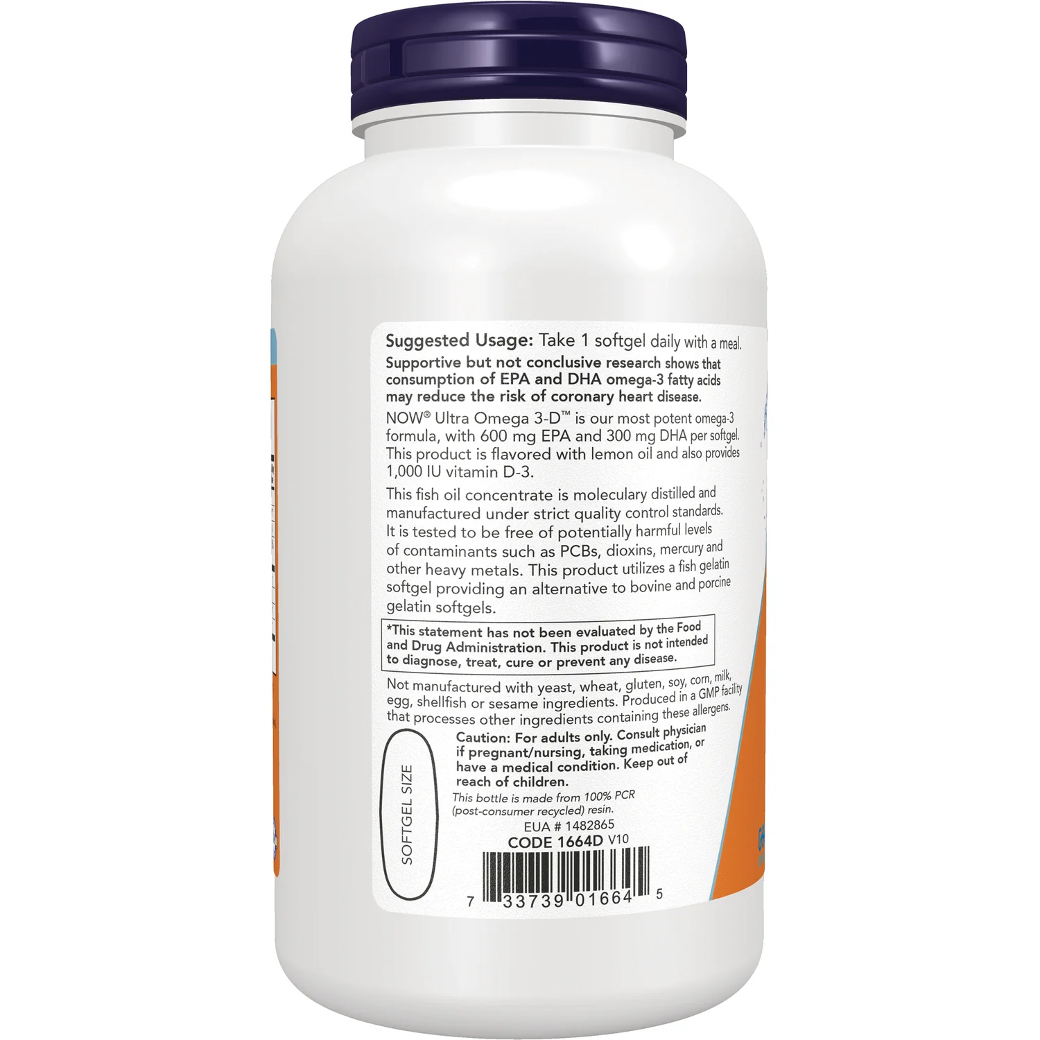 Ultra Omega 3-D Fish Oil - Image 3