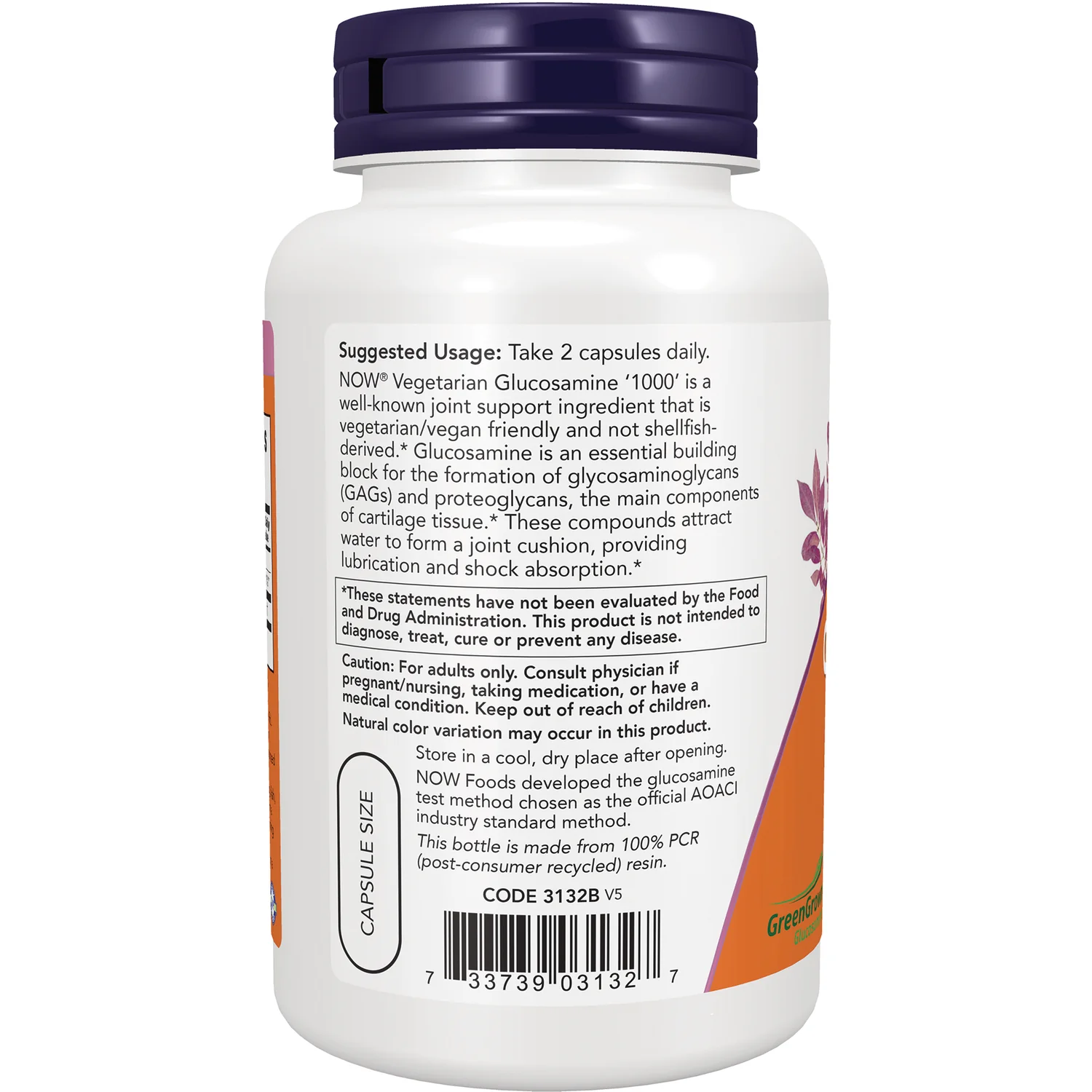 Vegetarian Glucosamine '1000' - Image 3
