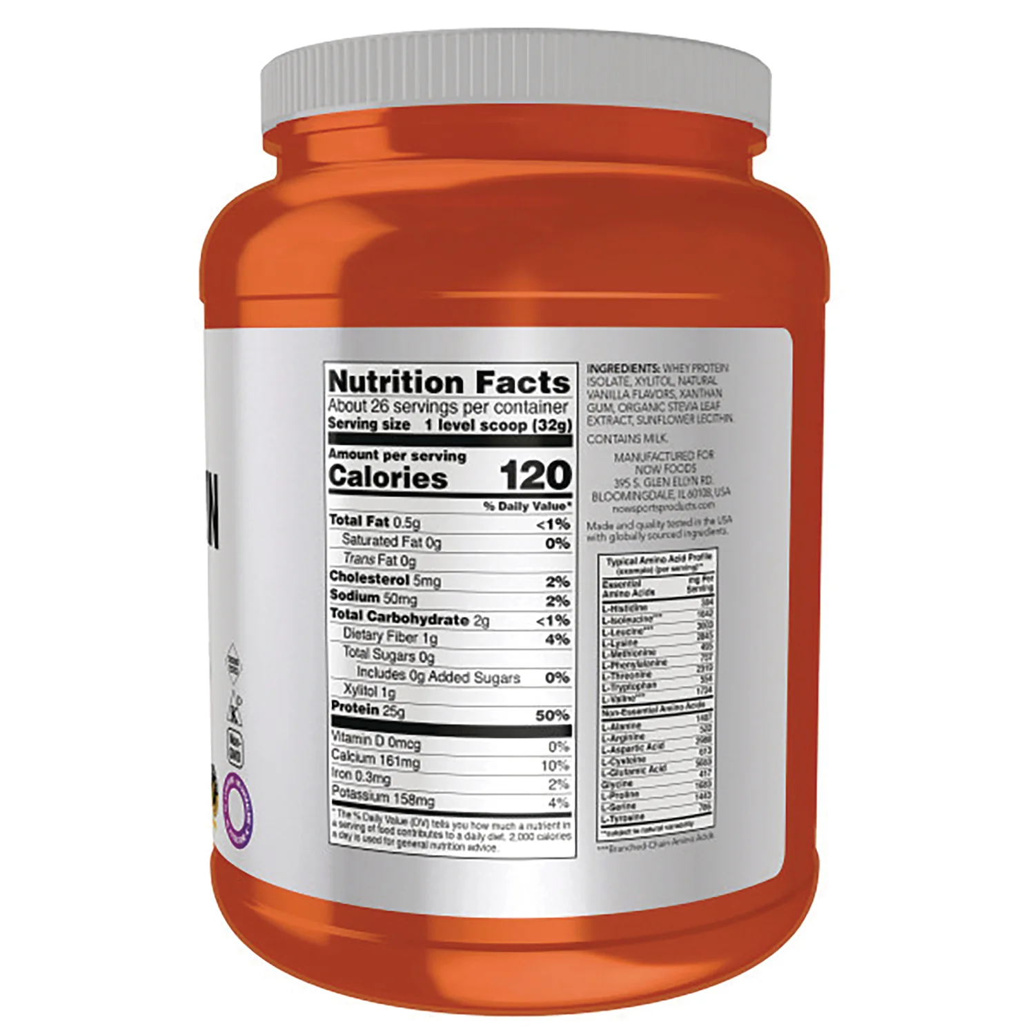 Whey Protein Isolate - Creamy Vanilla - Image 2
