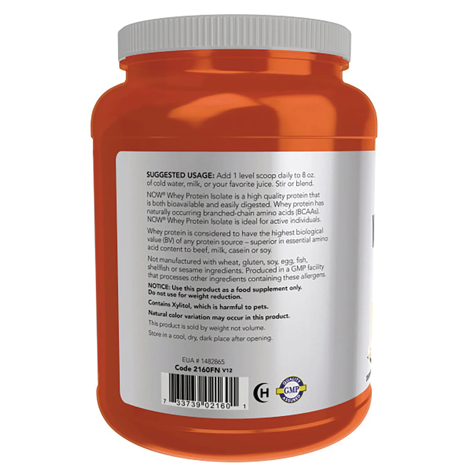 Whey Protein Isolate - Creamy Vanilla - Image 3