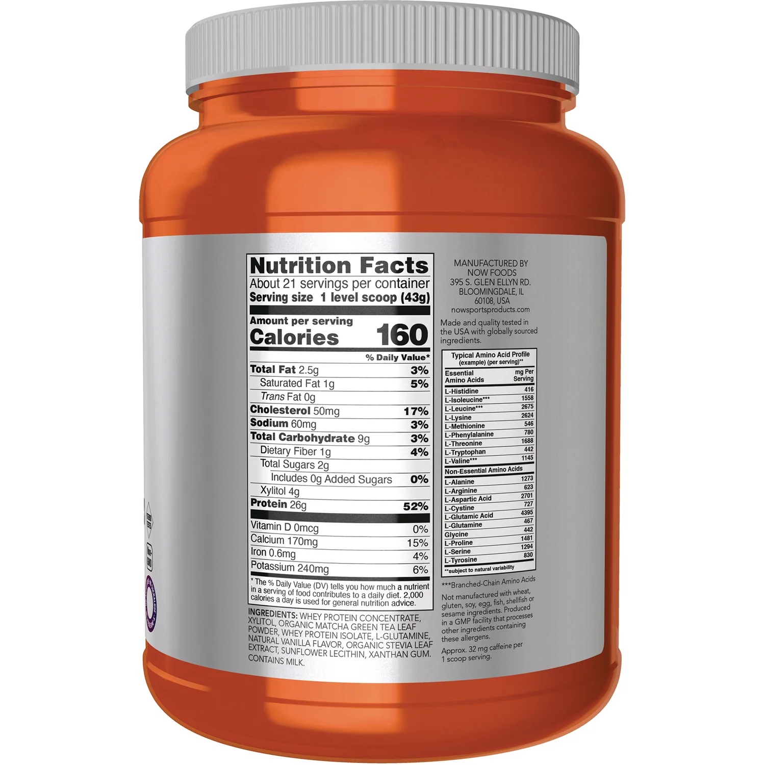 Whey Protein with Matcha - Matcha - Image 2
