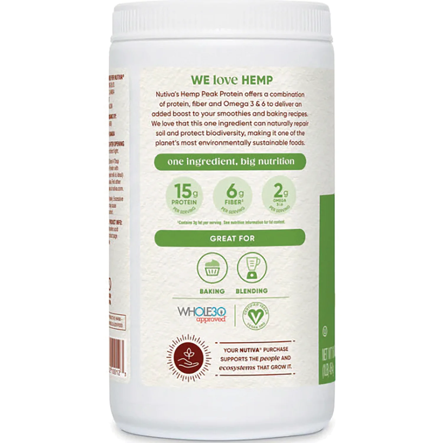 Organic Hemp Protein Powder - Image 3