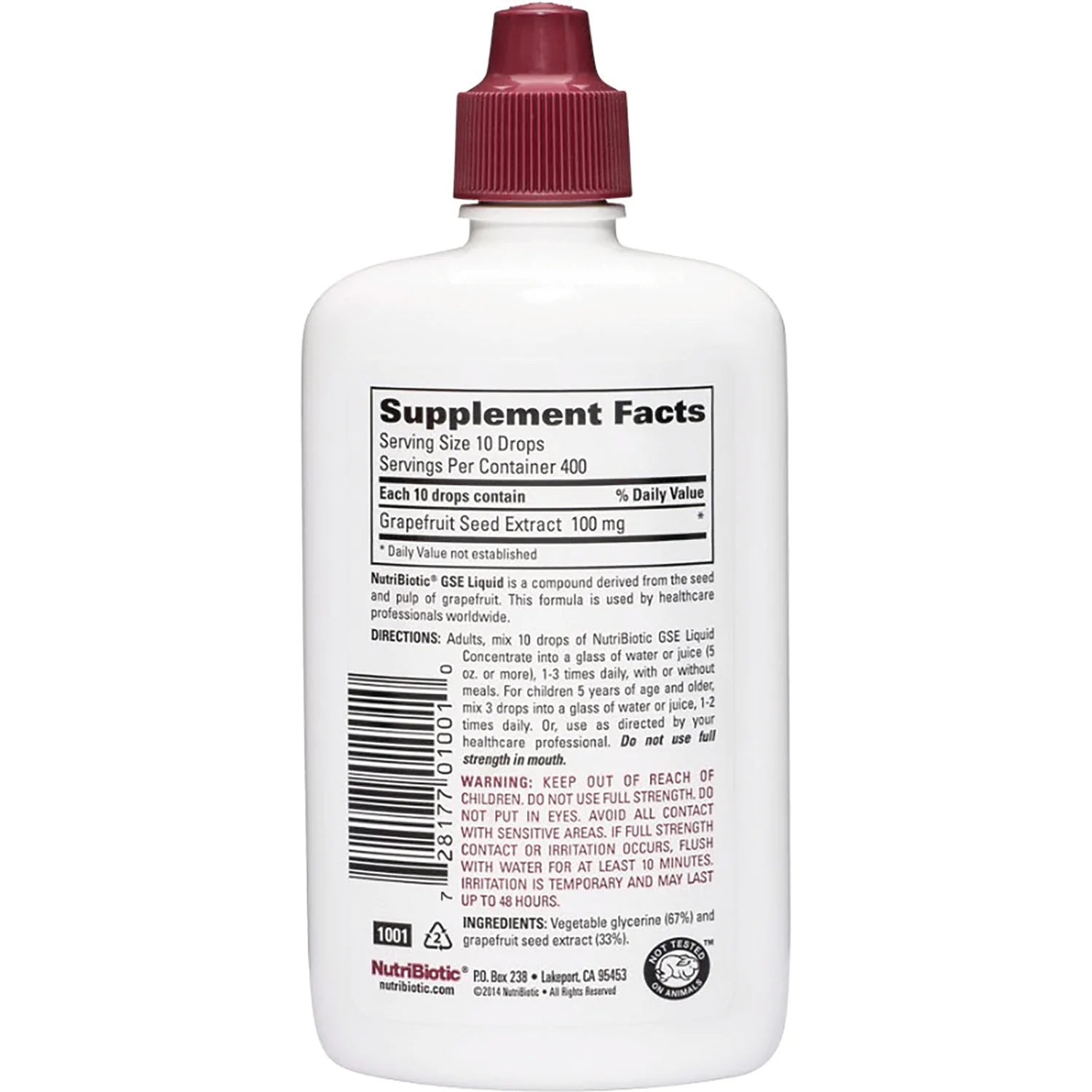 Vegan GSE Liquid Concentrate - Image 2