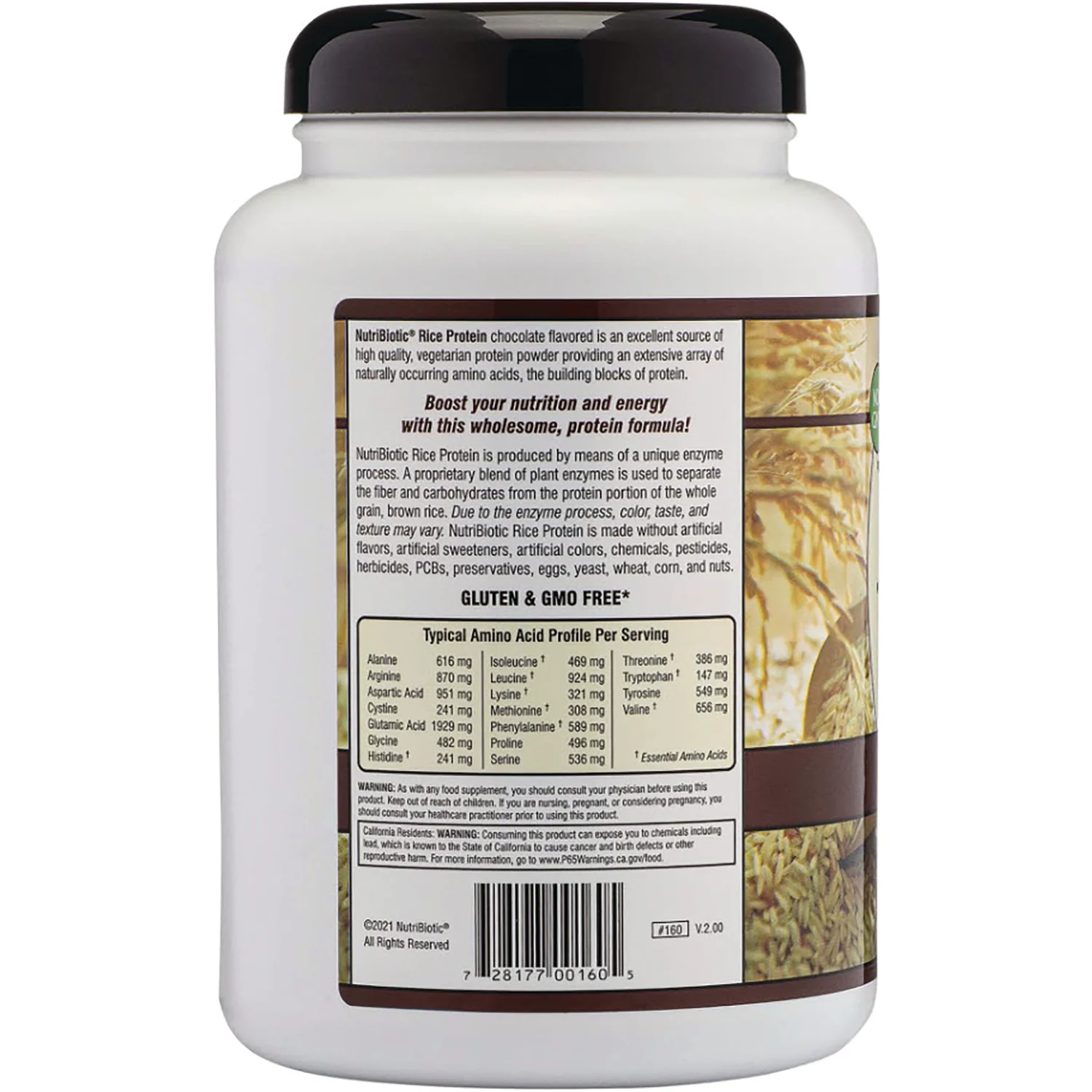 Rice Protein Powder - Chocolate - Image 3