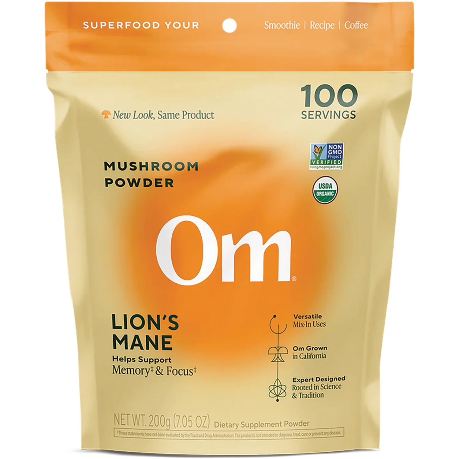 Lion's Mane - Certified Organic Mushroom Powder - Image 2