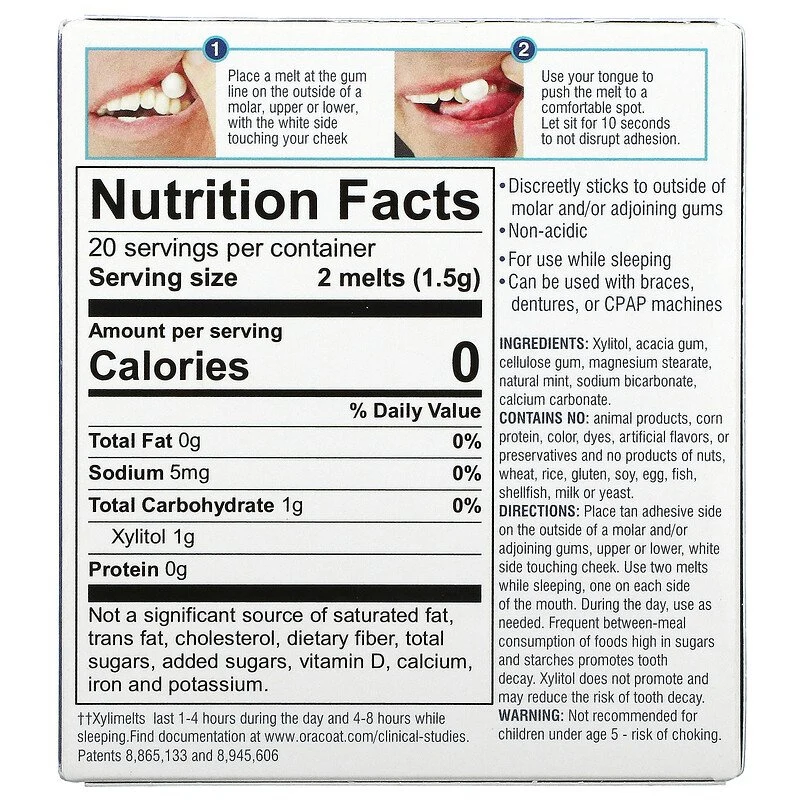 XyliMelts for Dry Mouth - Mild-Mint - Image 2