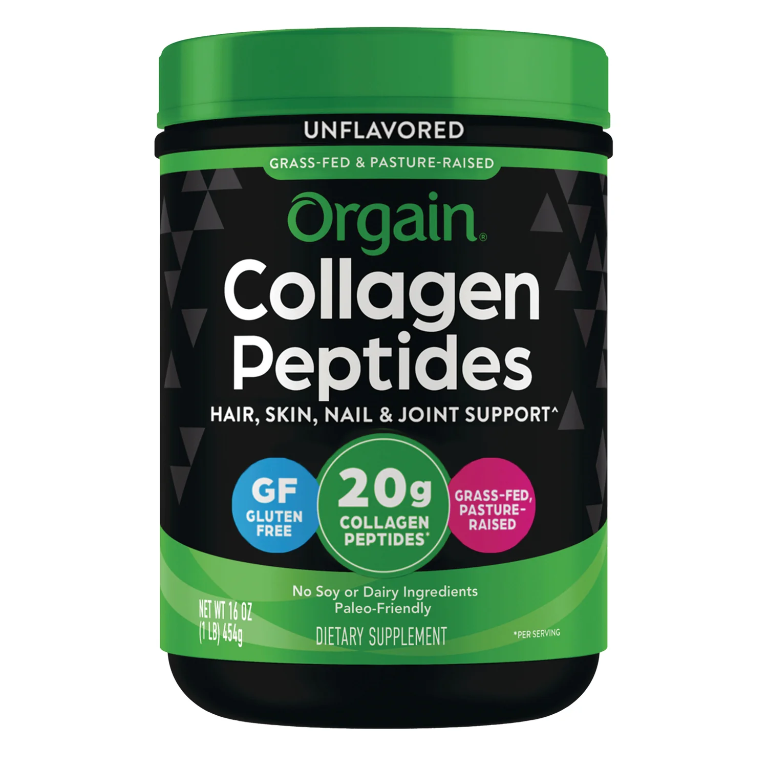 Grass-Fed Pasture Raised Collagen Peptides - Unflavored