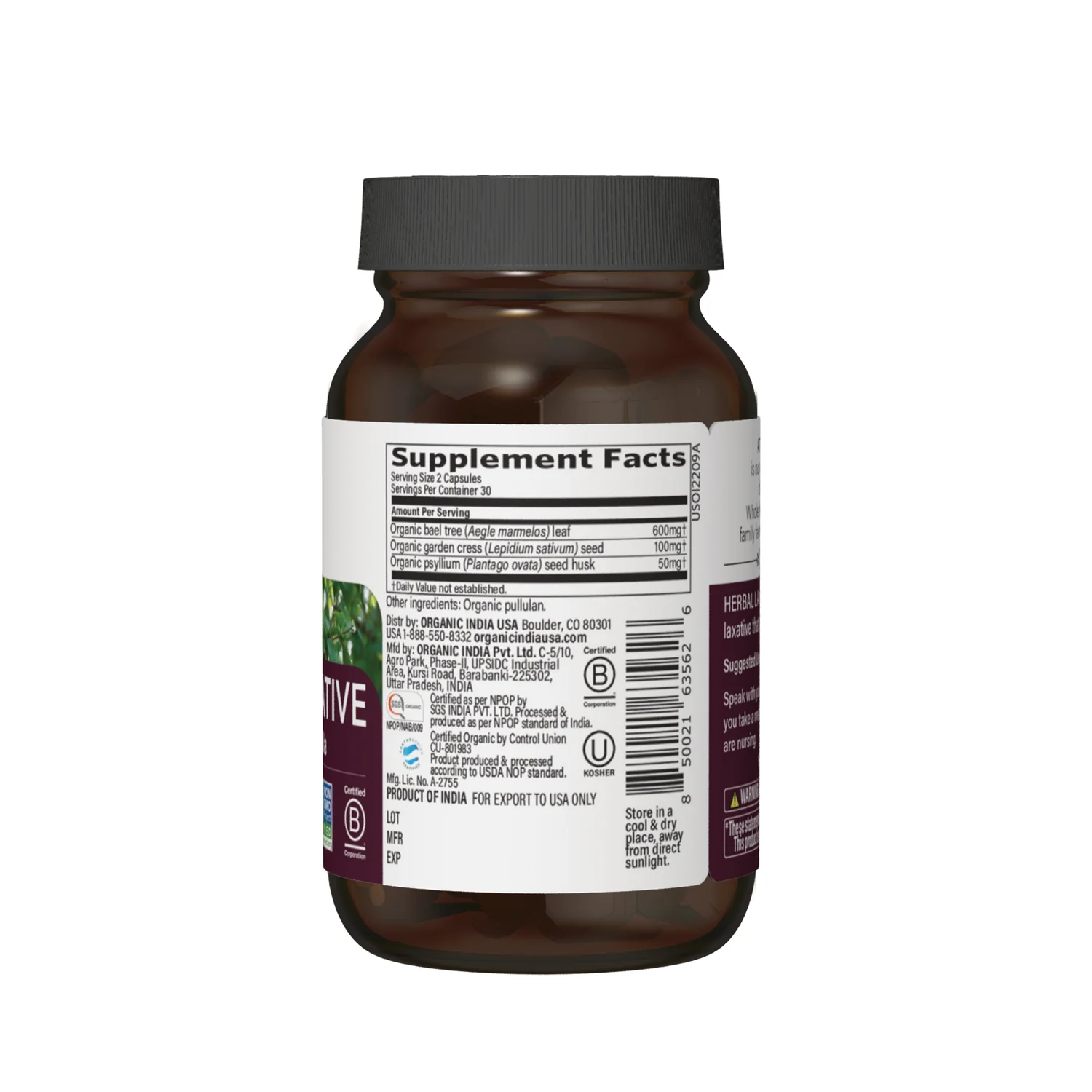 Herbal Laxative Senna-Free Formula - Image 2