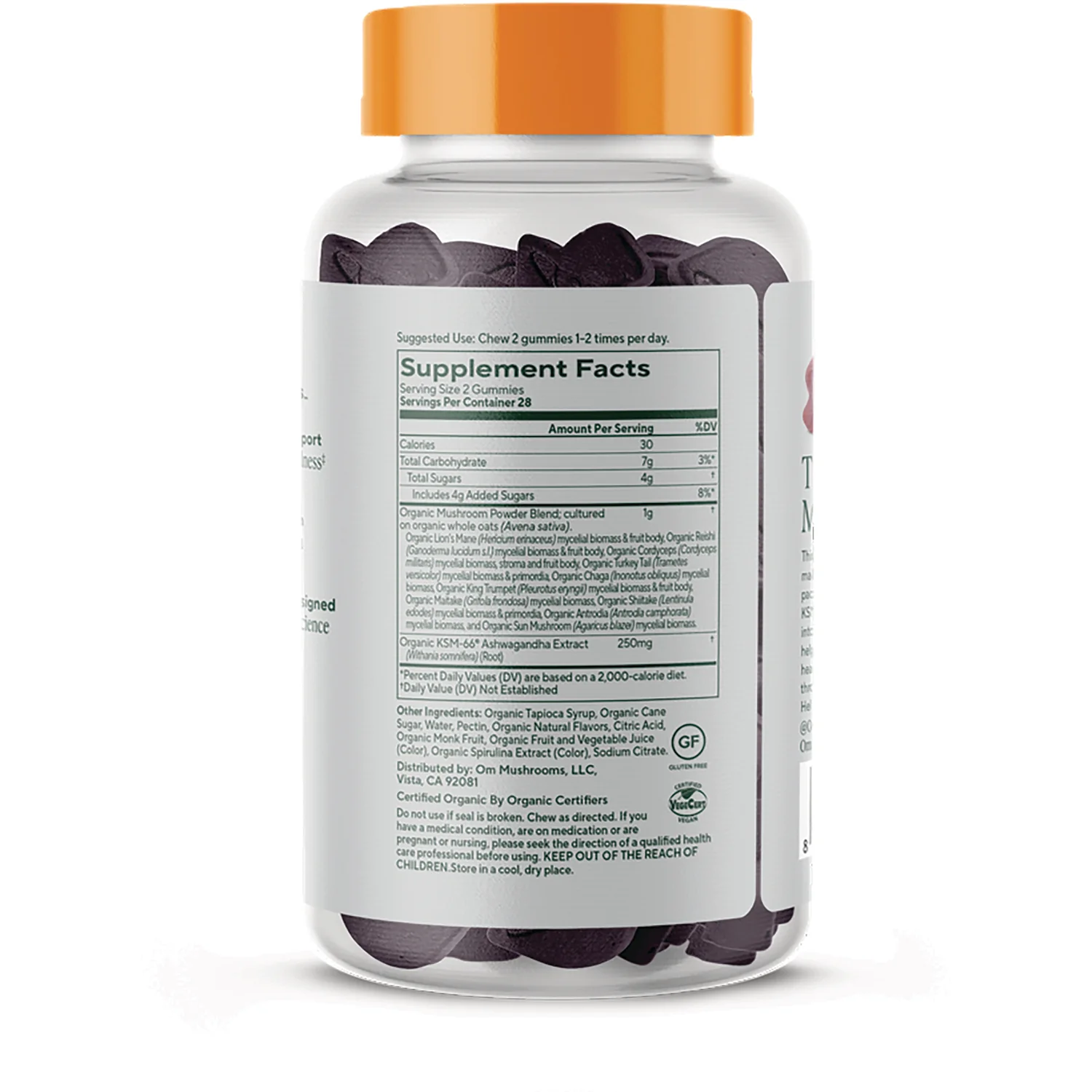 Master Blend Mushroom Gummies - Mixed Berry - Image 2
