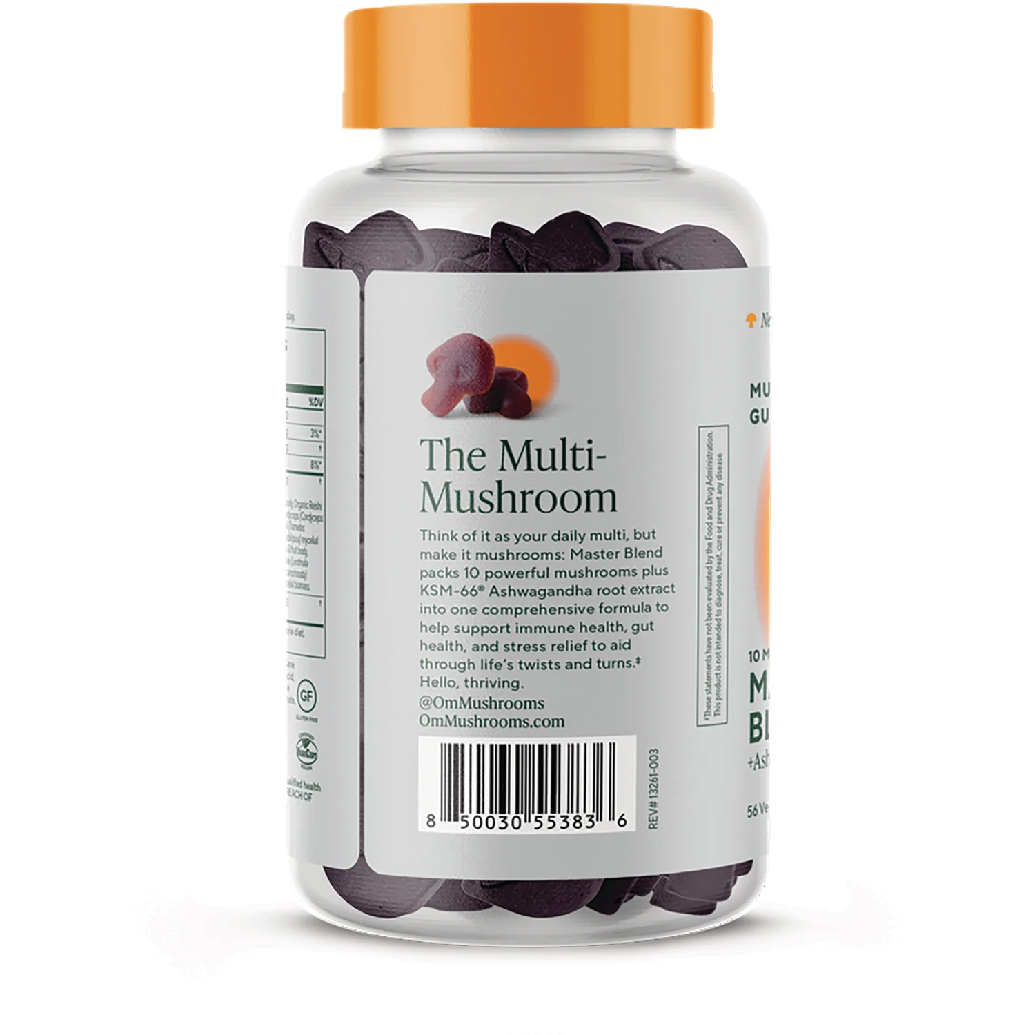 Master Blend Mushroom Gummies - Mixed Berry - Image 3
