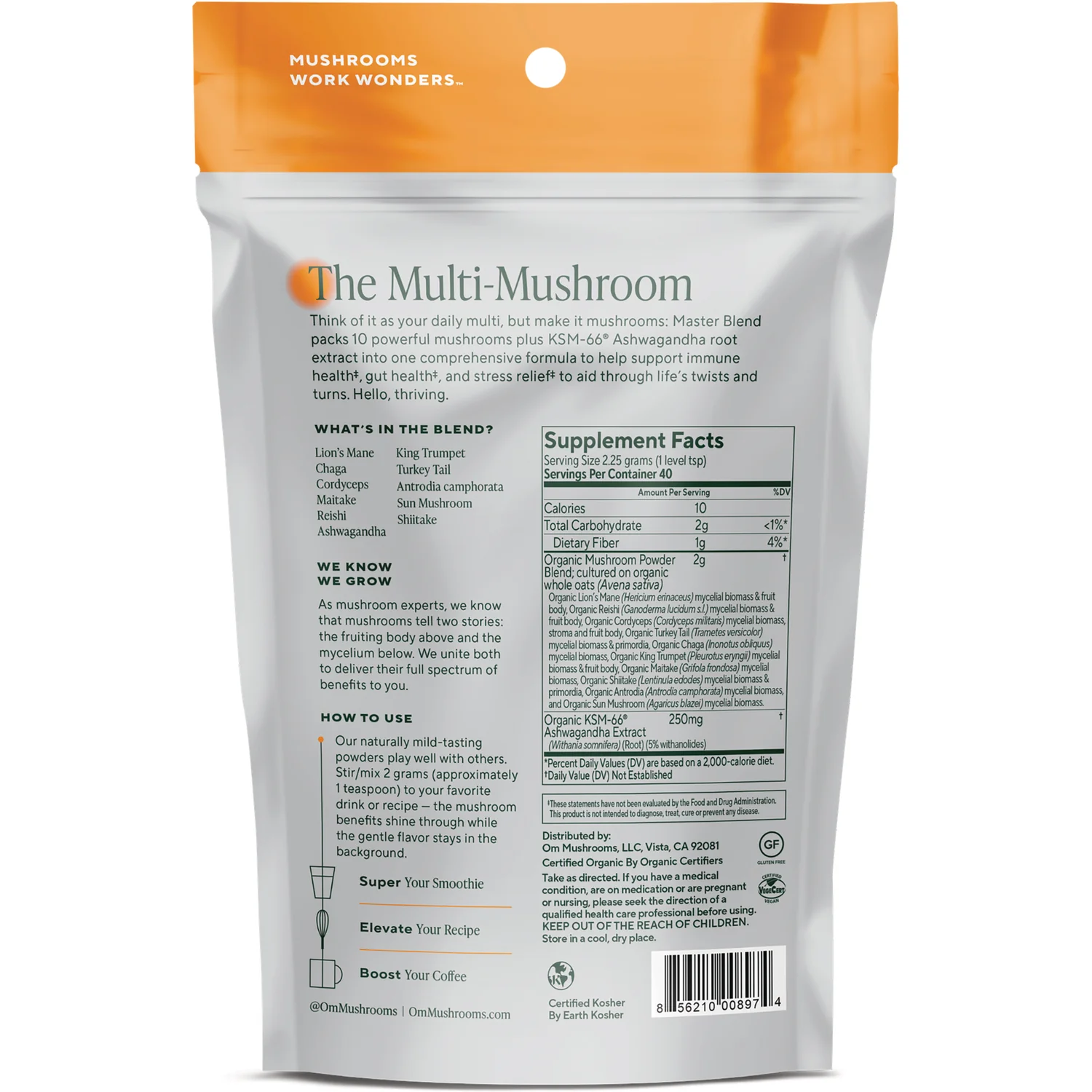Master Blend Mushroom Powder - Image 2
