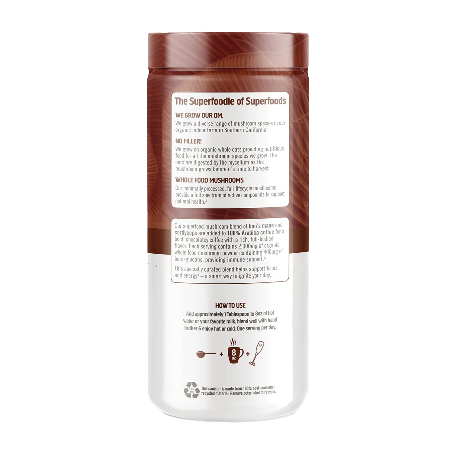 Superfood Mushroom Blend Coffee - Image 3