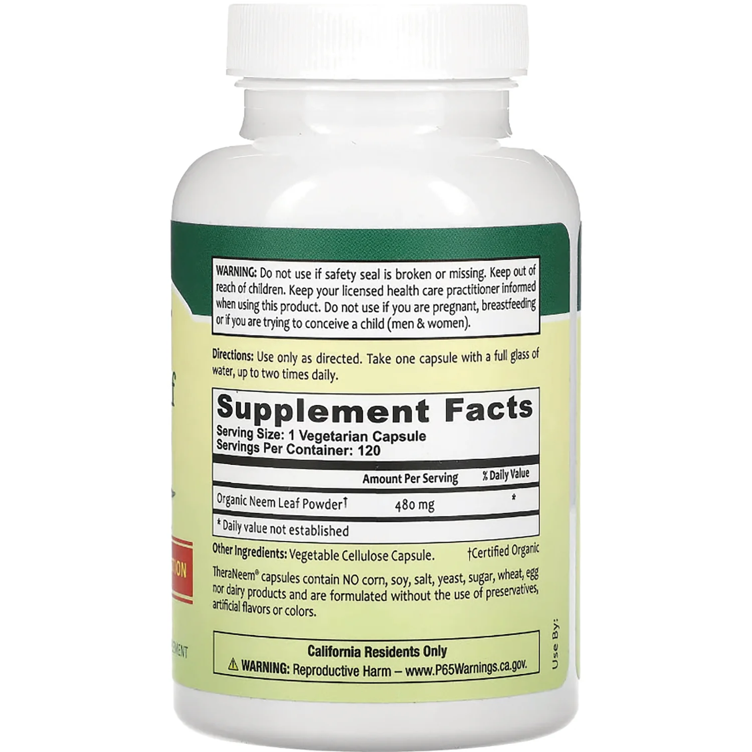 TheraNeem Naturals Neem Leaf - Image 2