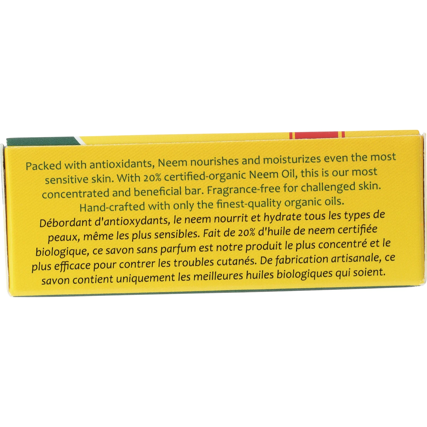 TheraNeem Organix Neem Therape Cleansing Bar Max Strength - Image 3