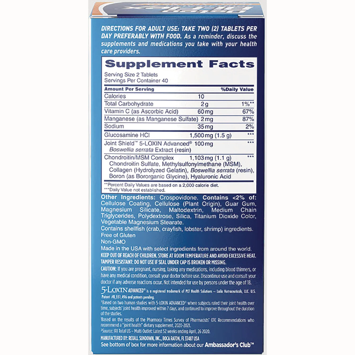 Osteo Bi-Flex Joint Health Triple Strength - Image 2