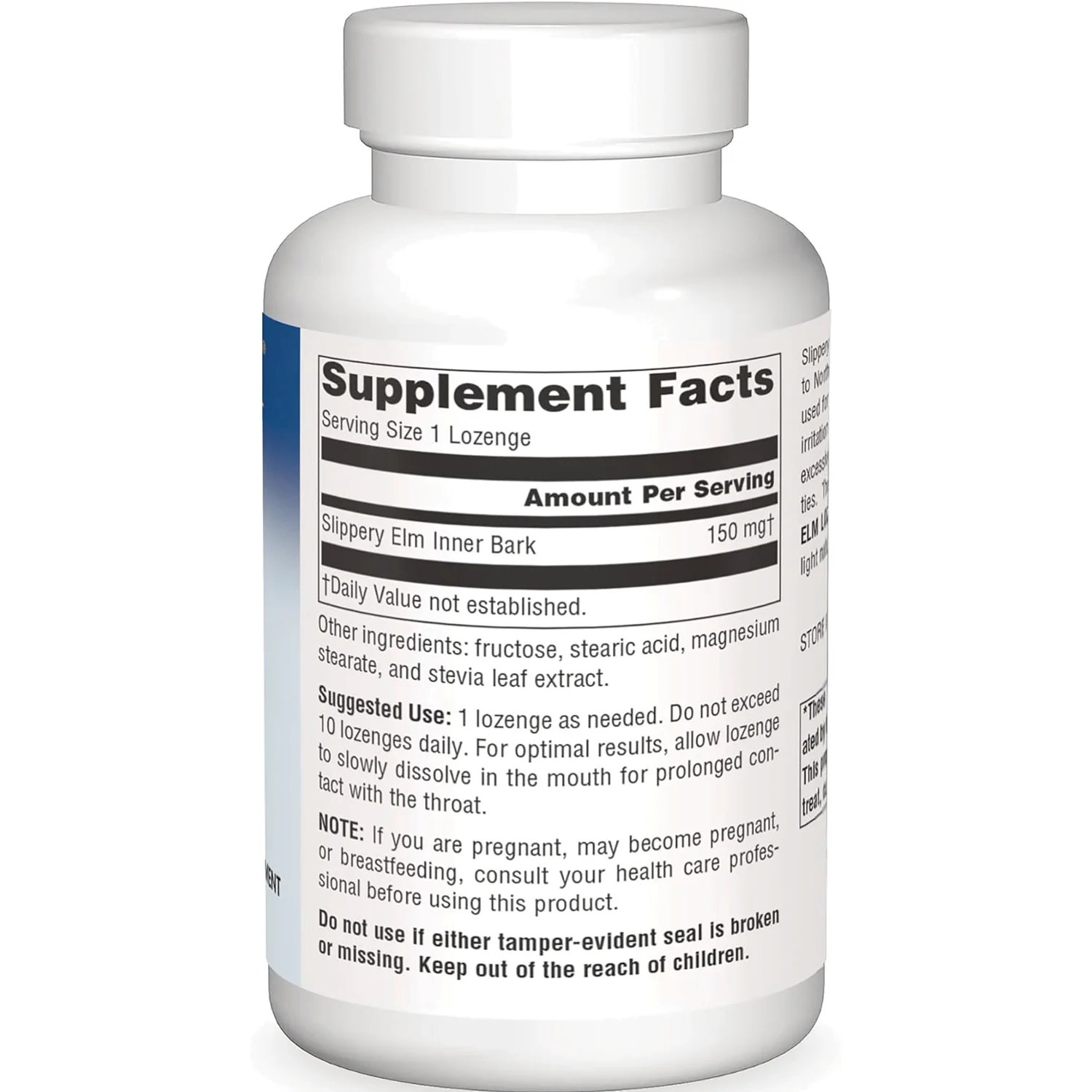 Slippery Elm Lozenges - Strawberry - Image 2