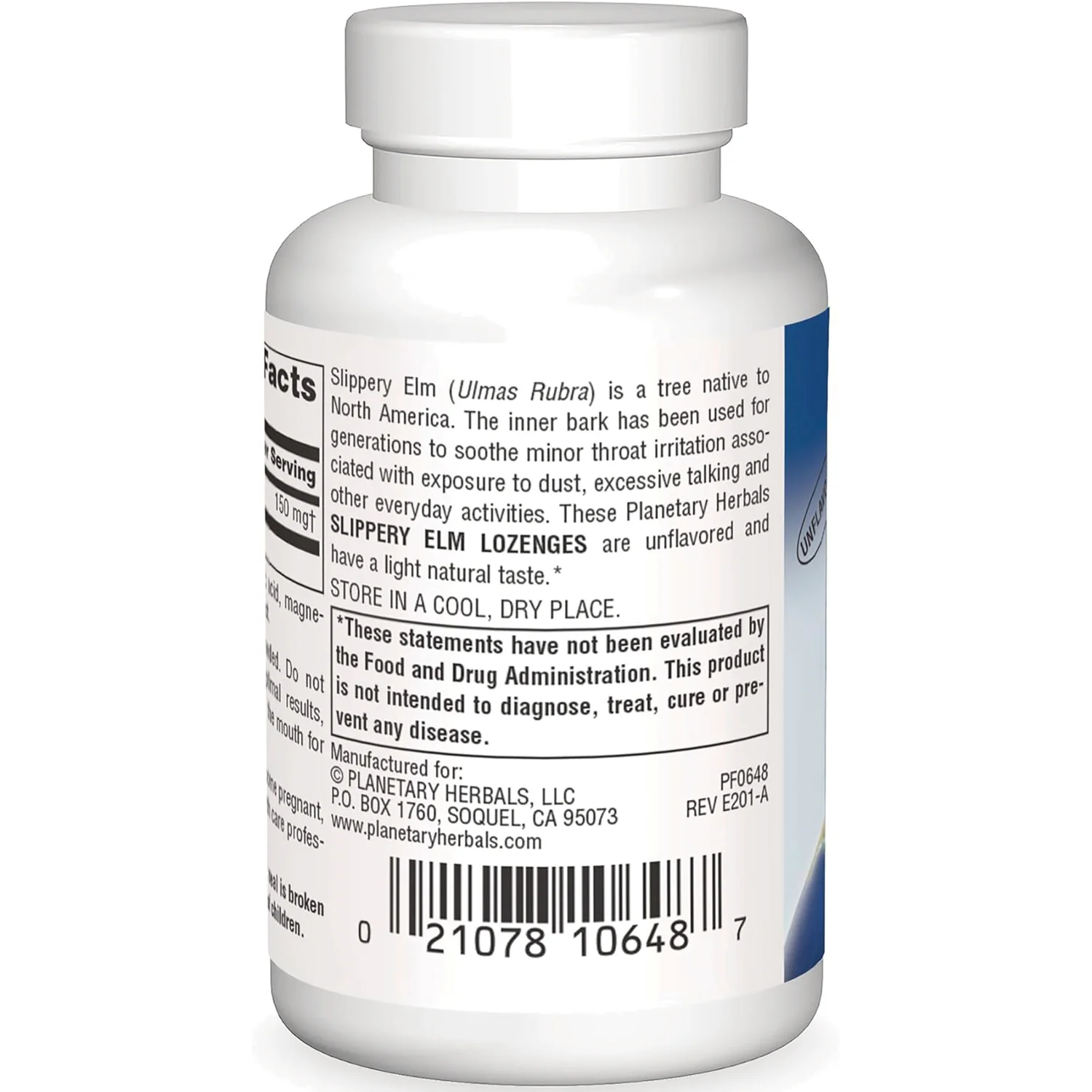 Slippery Elm Lozenges - Unflavored - Image 3