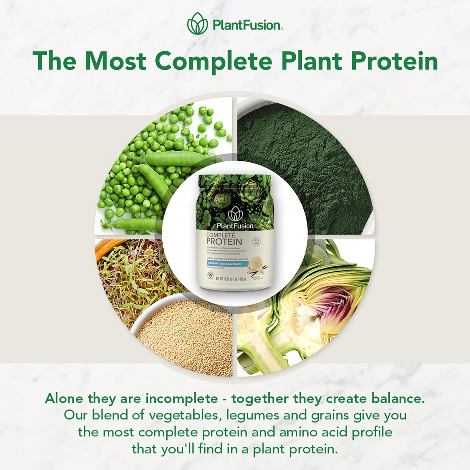 Complete Protein - Creamy Vanilla Bean - Image 2