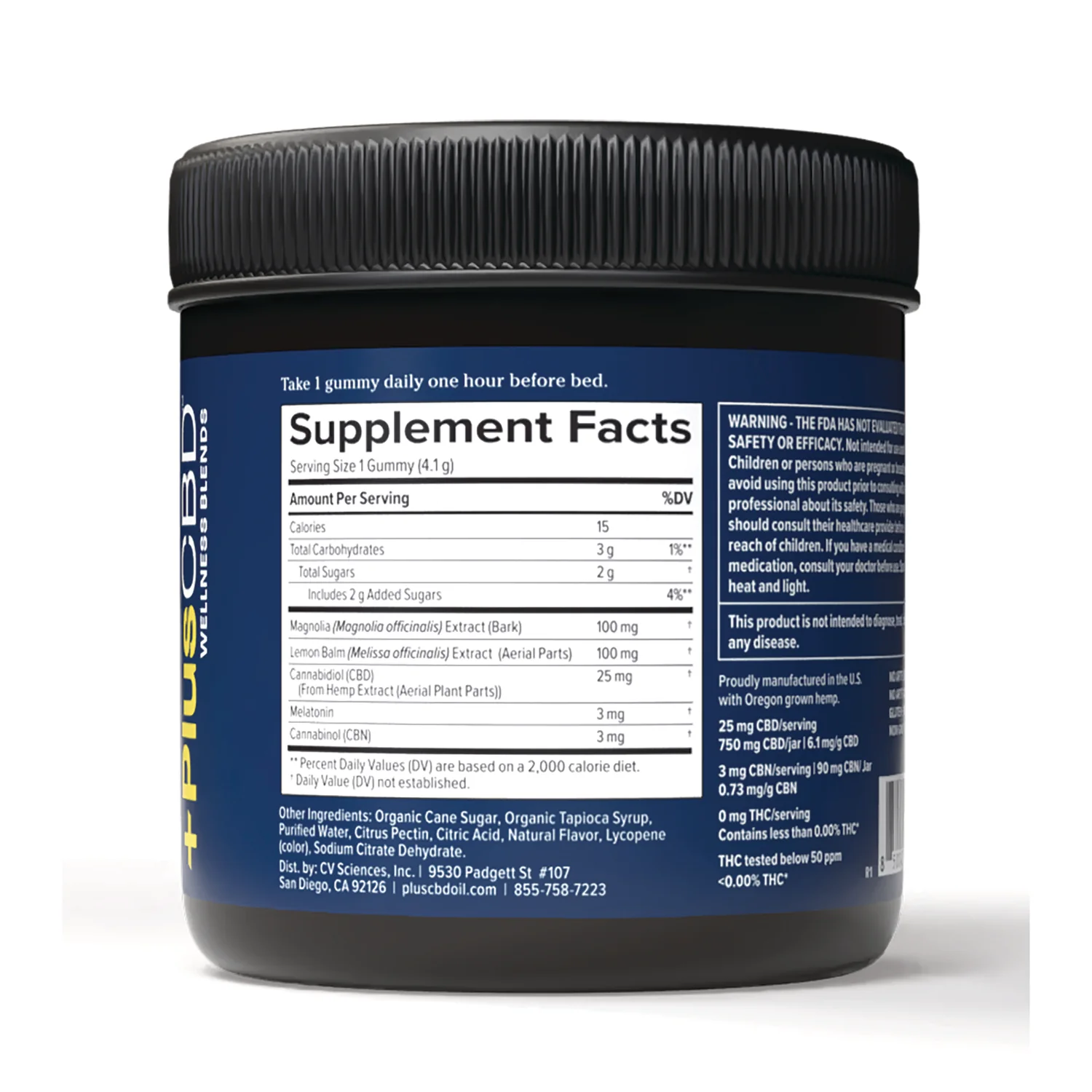 Extra Support Sleep Gummies - Blackberry - Image 2