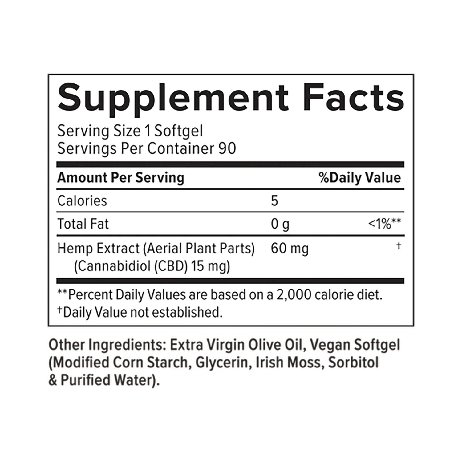 Daily Balance CBD Softgels - Image 2