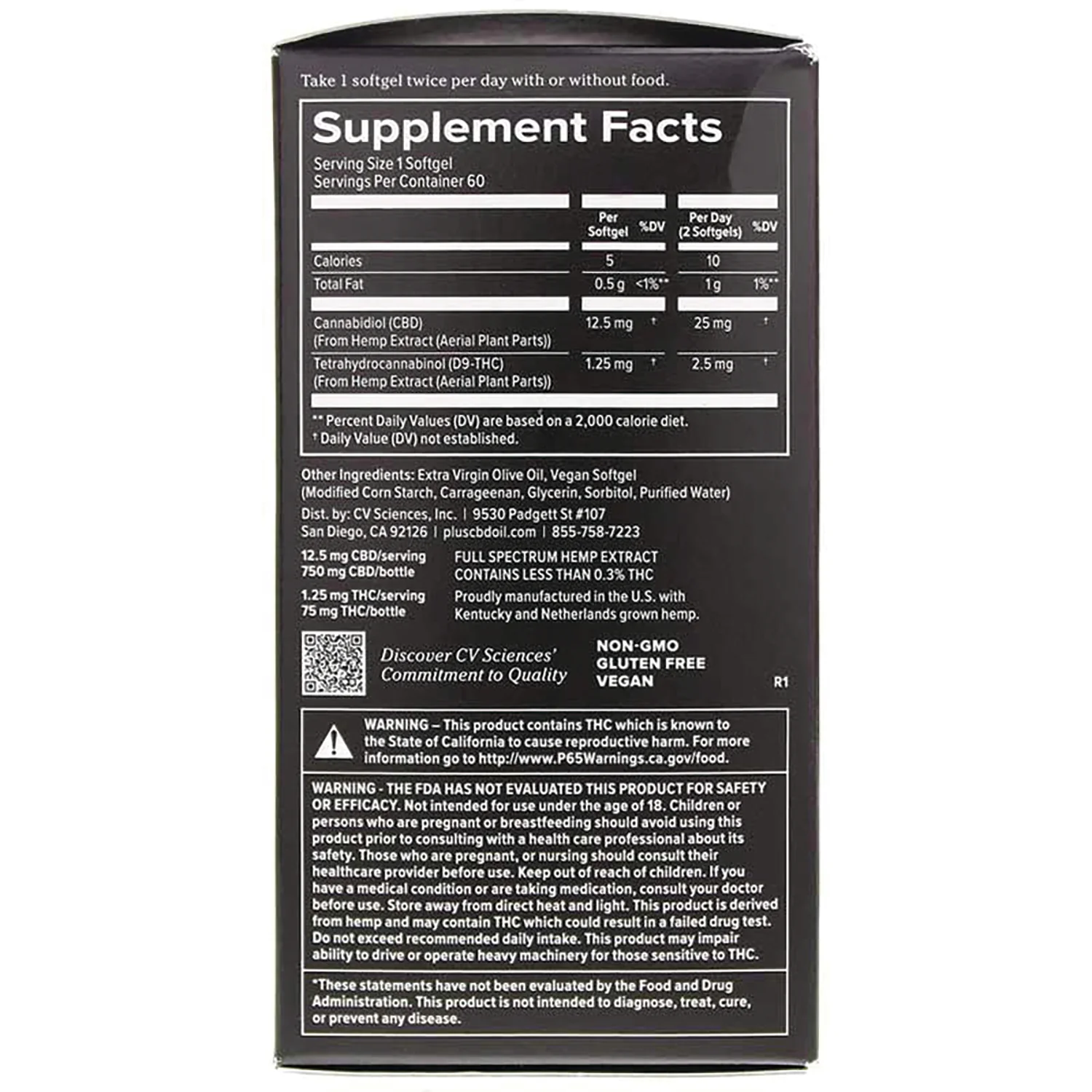 Reserve CBD Full Spectrum Hemp Extract - Image 2
