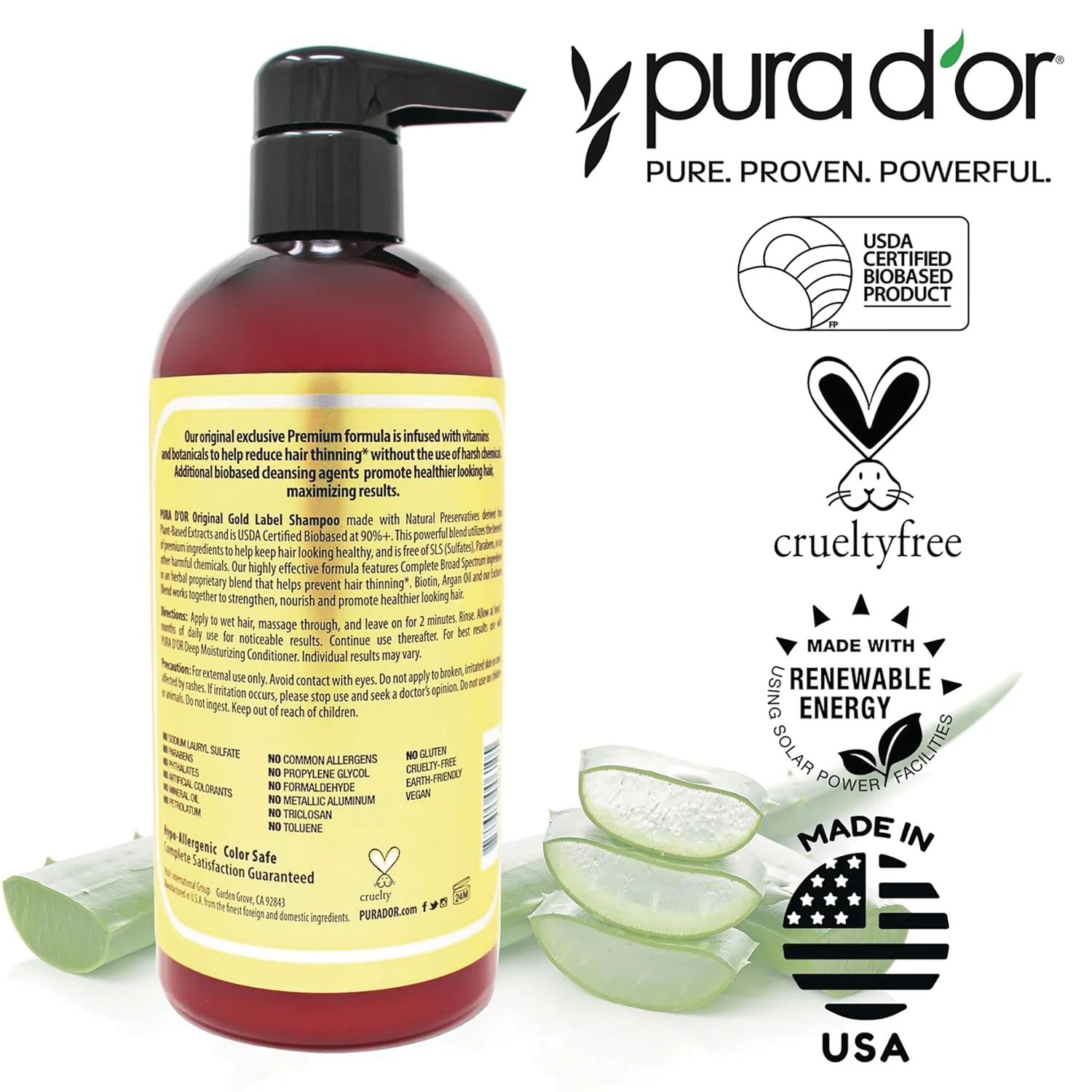 Original Gold Label Anti Hair-Thinning Shampoo - Image 3