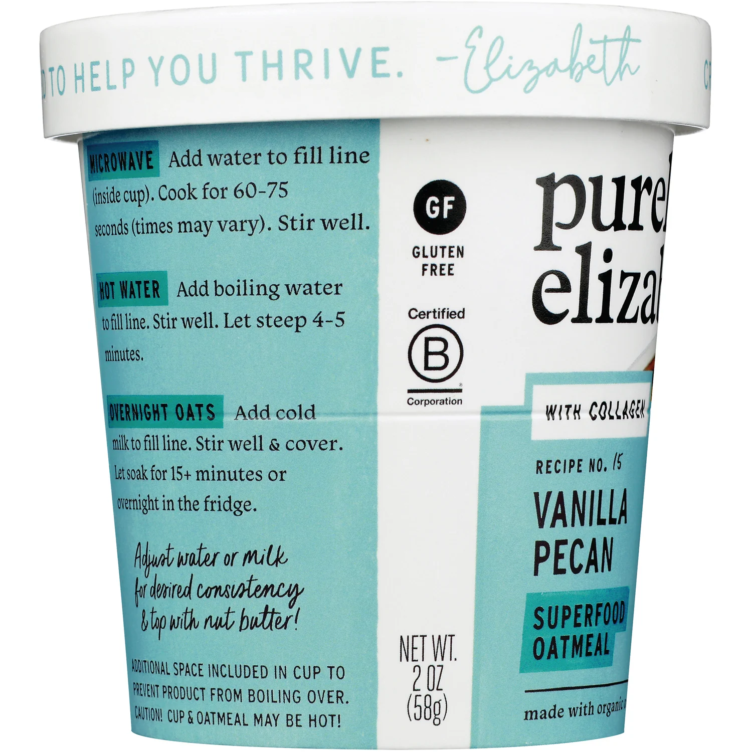 Superfood Oatmeal with Collagen - Vanilla Pecan - Image 4